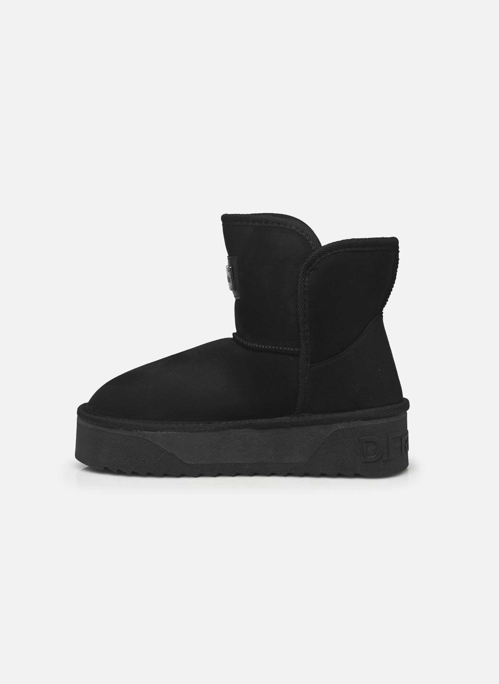 Bottines fourrées Nordic V2.371 B femme noir D Franklin Bottines fourrées Nordic V2.371 B femme noir BLACK