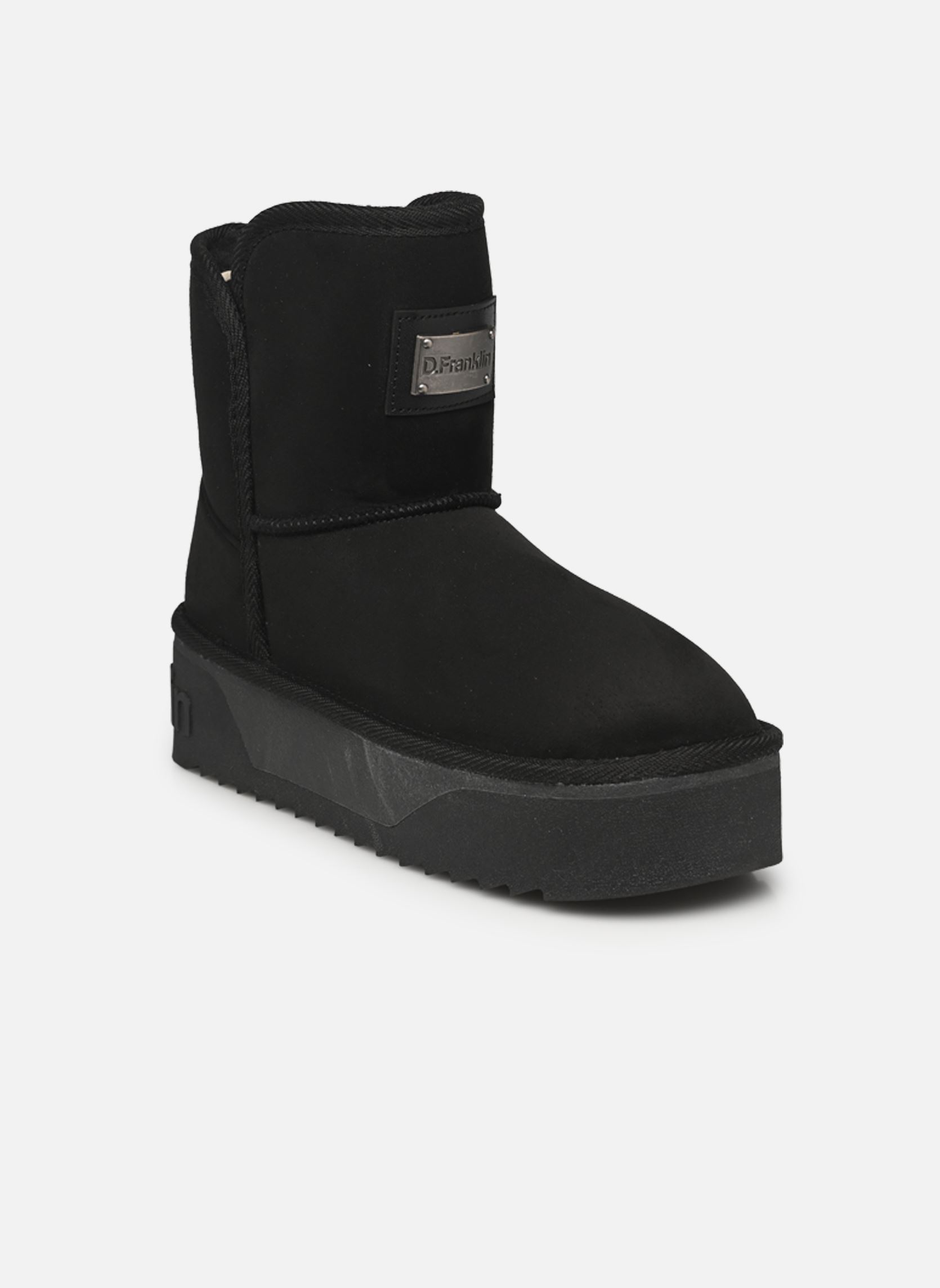 Bottines fourrées Nordic V2.371 B femme noir D Franklin Bottines fourrées Nordic V2.371 B femme noir BLACK
