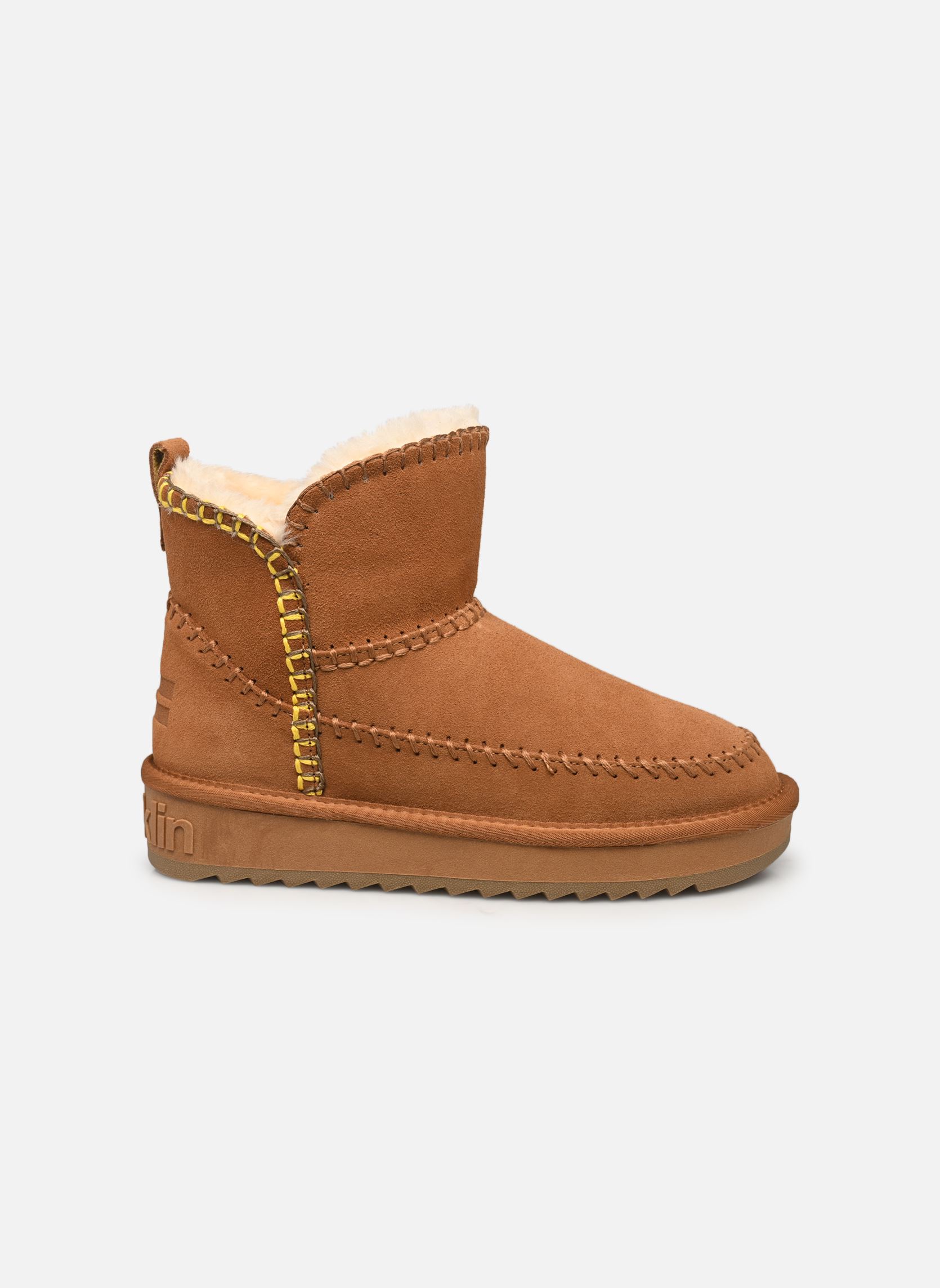 Bottines fourrées Nordic Nova 375 femme marron D Franklin Bottines fourrées Nordic Nova 375 femme marron TAN