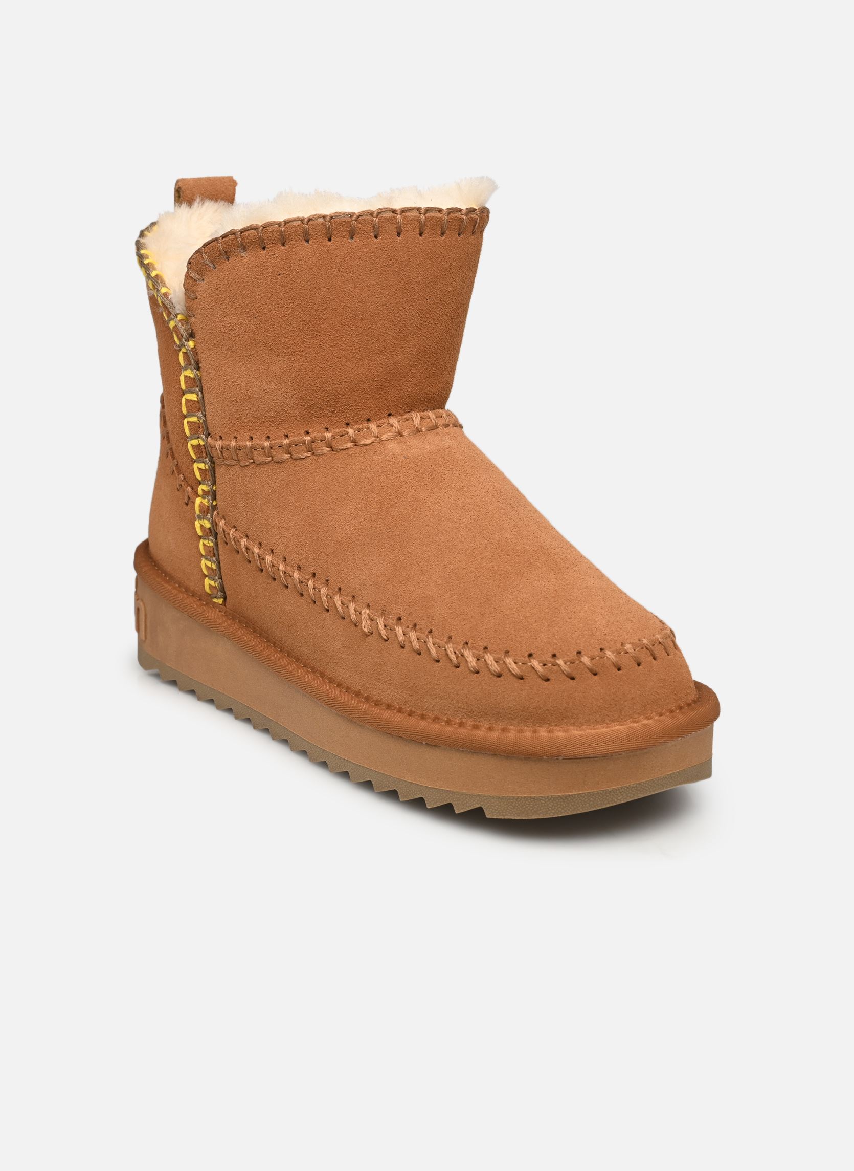 Bottines fourrées Nordic Nova 375 femme marron D Franklin Bottines fourrées Nordic Nova 375 femme marron TAN