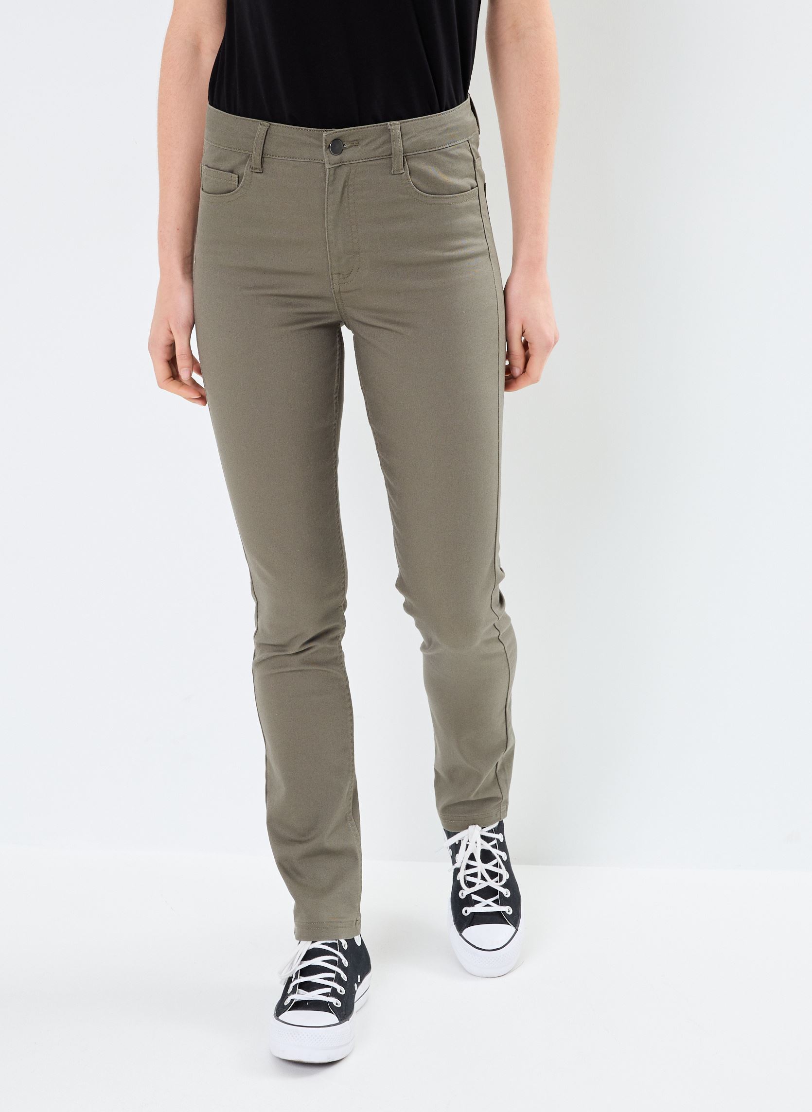 Slim-fit broeken PANTALON-SLIM dames groen MADE BY Slim-fit broeken PANTALON-SLIM dames groen Z*KAKI
