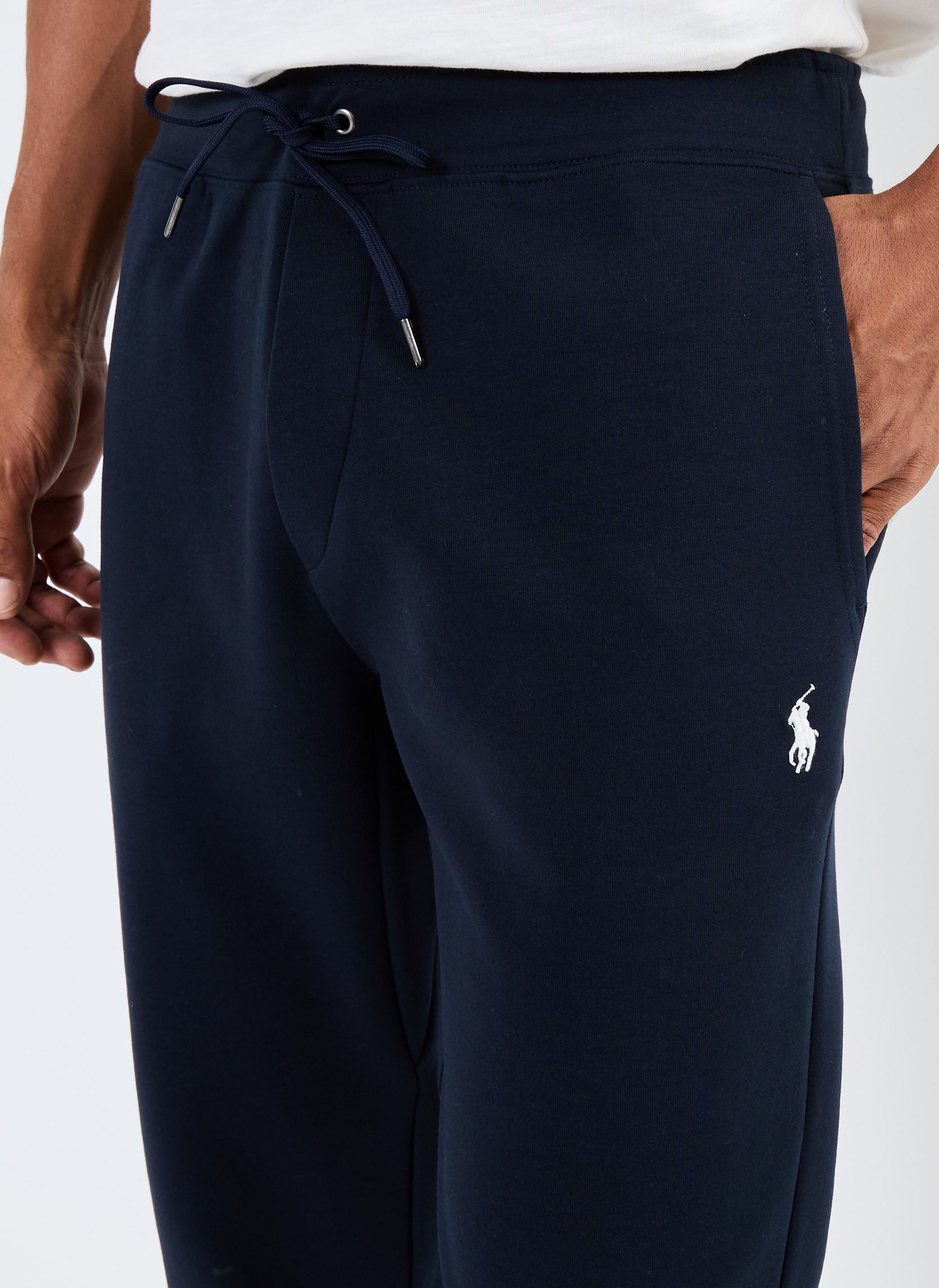 Joggings Pantalon De Jogging Maille Double 710888 homme bleu Polo Ralph Lauren Joggings Pantalon De Jogging Maille Double 710888 homme bleu AVIATOR NAVY