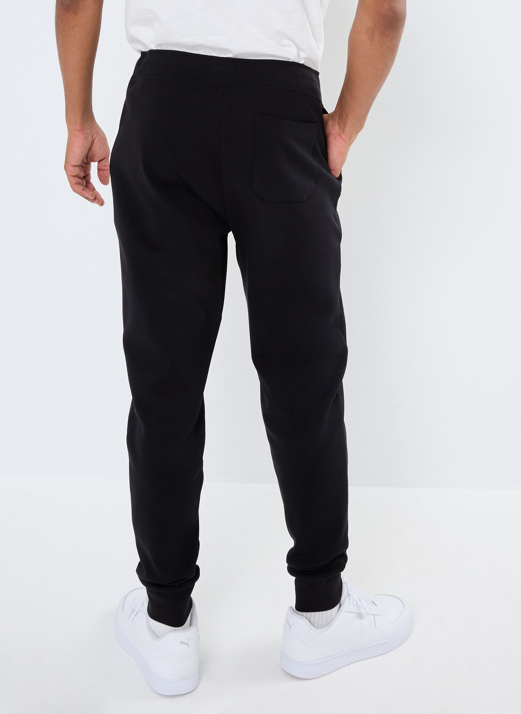 Joggings Pantalon De Jogging Maille Double 710888 homme noir Polo Ralph Lauren Joggings Pantalon De Jogging Maille Double 710888 homme noir POLO BLACK