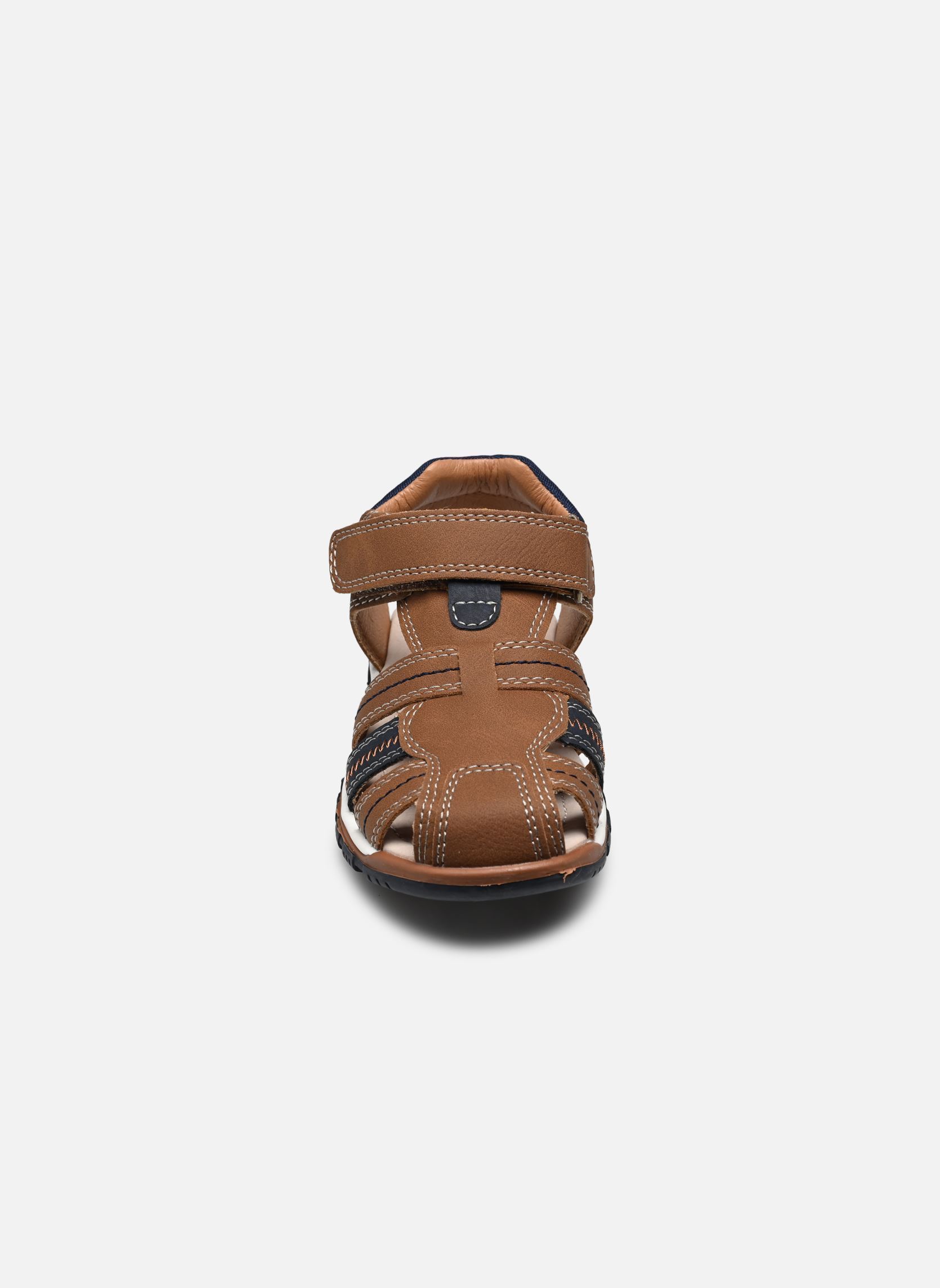 Badeschlappen Sandales FAZEL jungen braun MADE BY Badeschlappen Sandales FAZEL jungen braun Cognac
