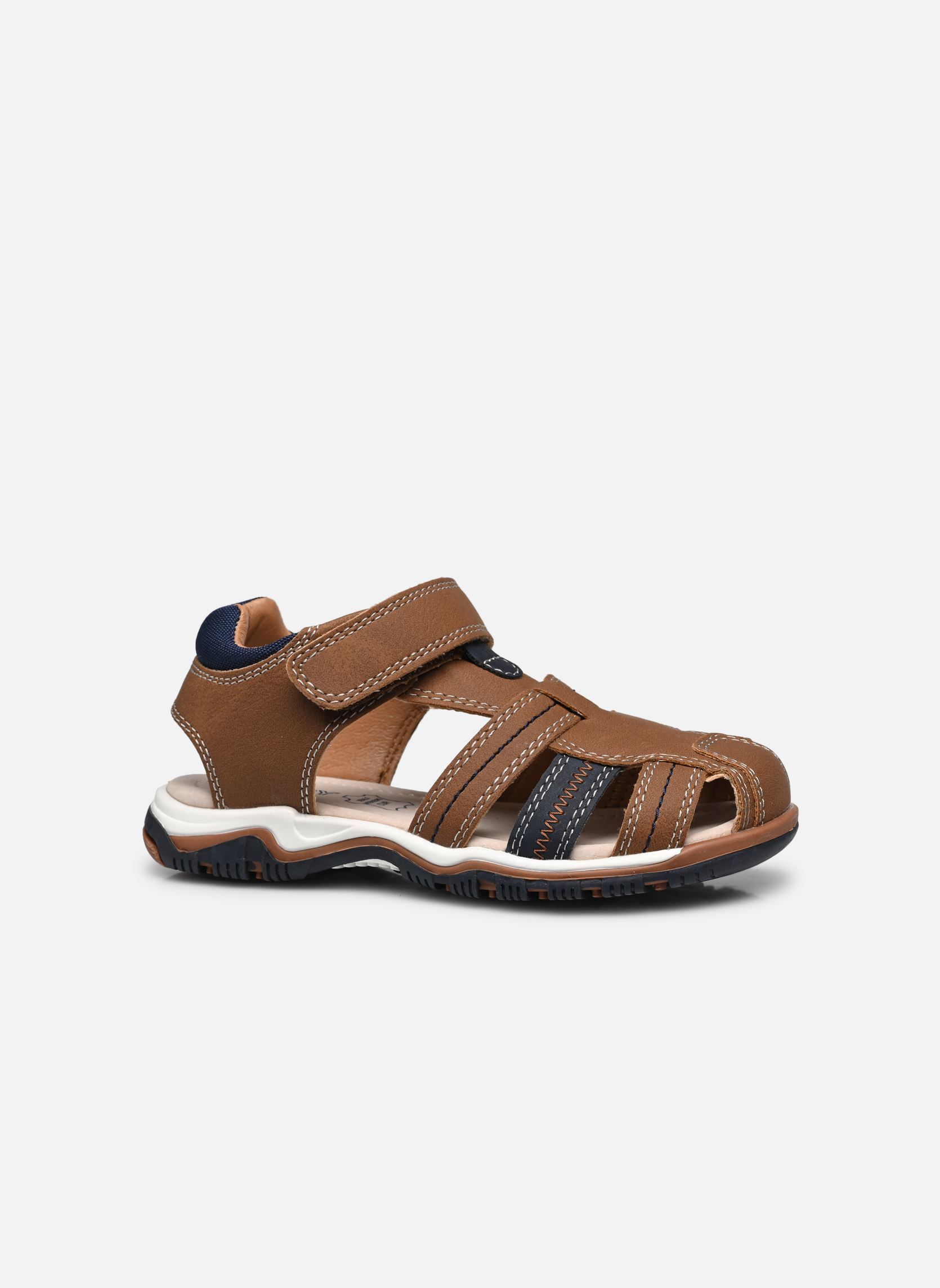 Badeschlappen Sandales FAZEL jungen braun MADE BY Badeschlappen Sandales FAZEL jungen braun Cognac