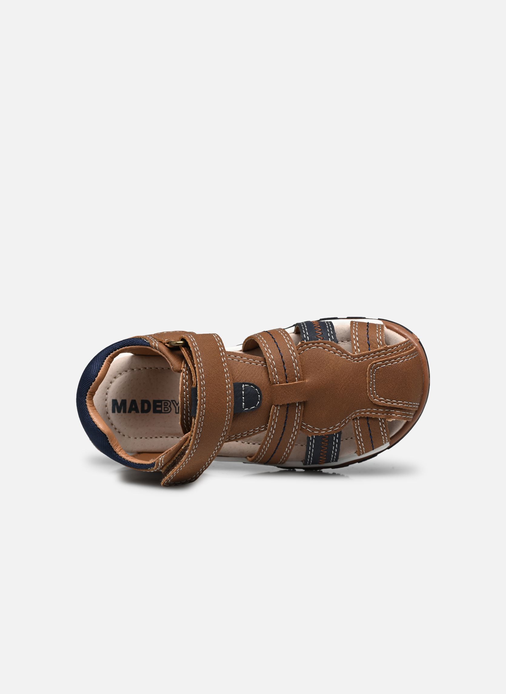 Badeschlappen Sandales FAZEL jungen braun MADE BY Badeschlappen Sandales FAZEL jungen braun Cognac