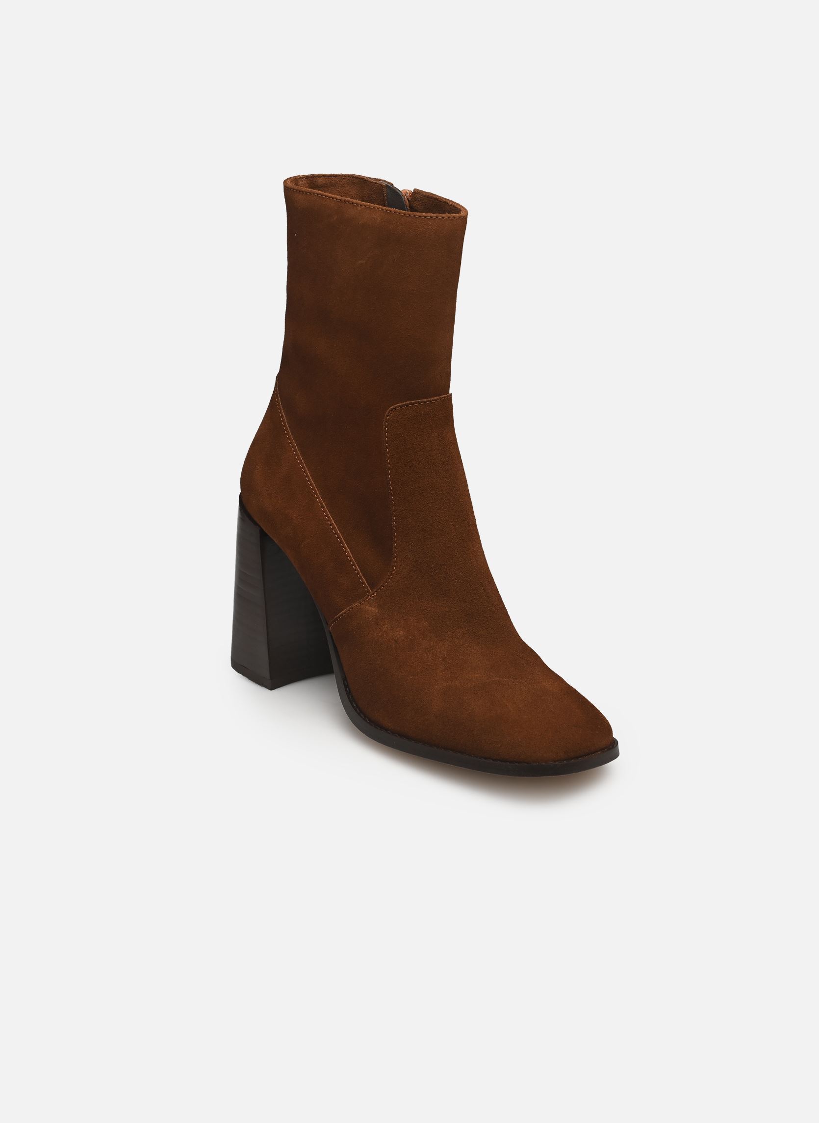 Bottines et boots VIDAL femme marron Jonak Bottines et boots VIDAL femme marron COGNAC