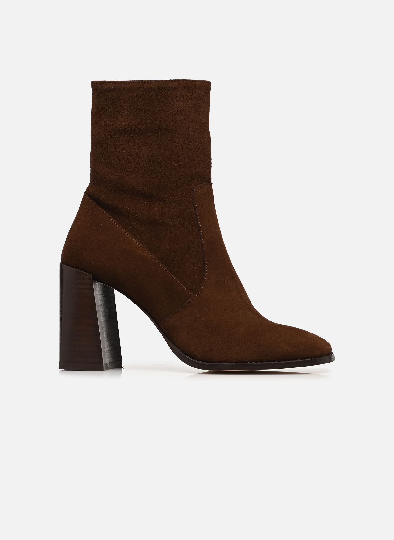 Enkellaarzen en boots VIDAL dames bruin Jonak Enkellaarzen en boots VIDAL dames bruin MARRON