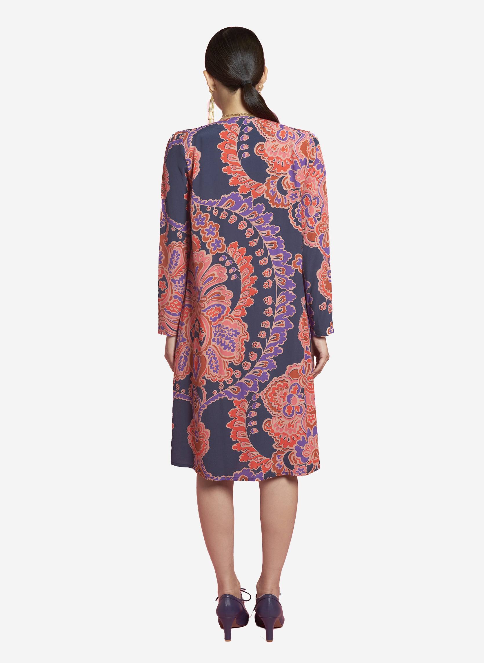 Antoine et Lili Robe Large Gabriela (Bleu) - Vêtements chez Sarenza ...