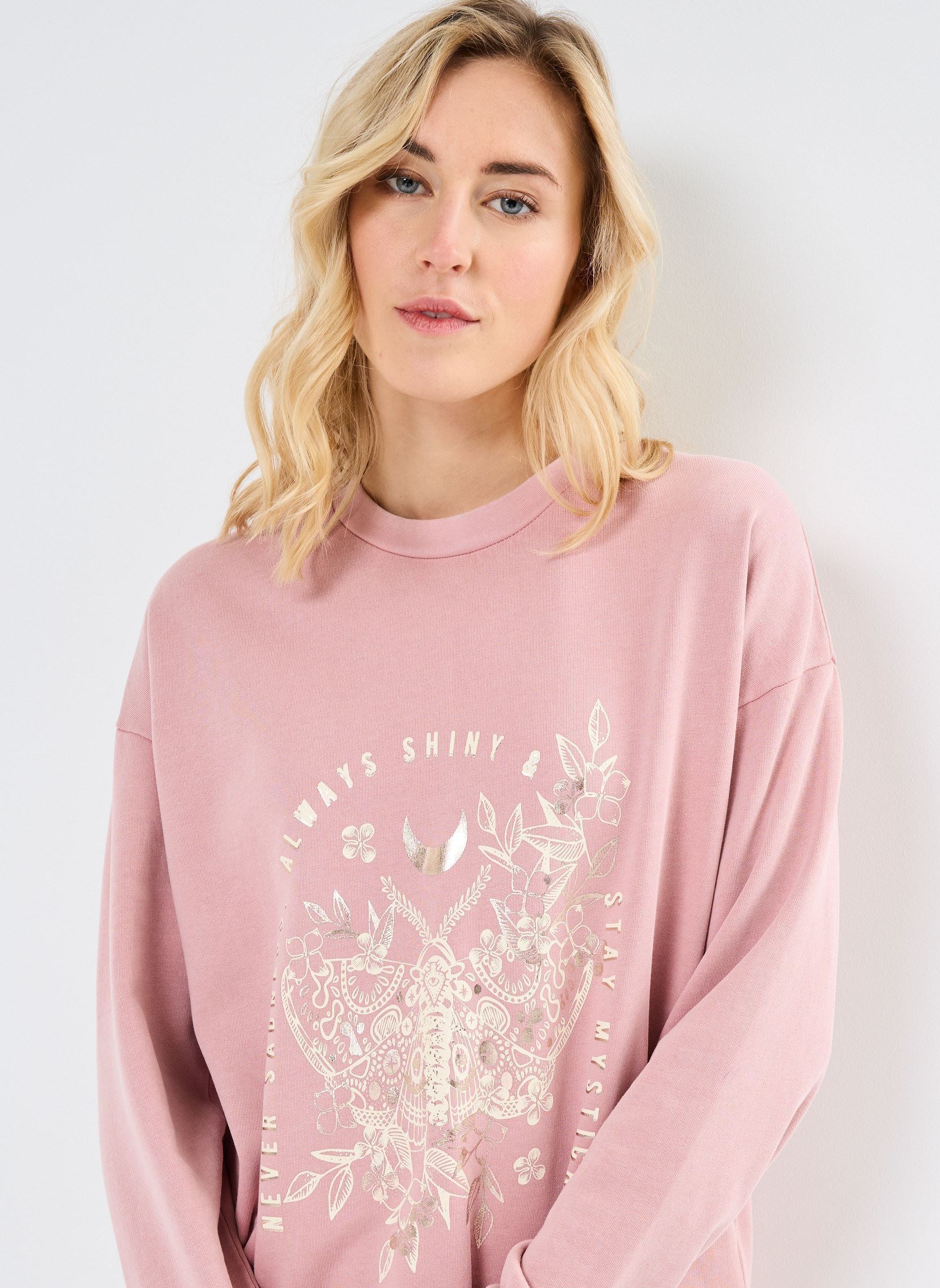 Sweatshirts MZEPHYR femme rose MADE BY Sweatshirts MZEPHYR femme rose ZEPHYR