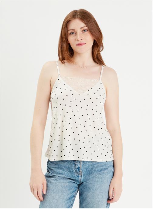 Cache Cache Débardeurs TDDOLCE femme blanc