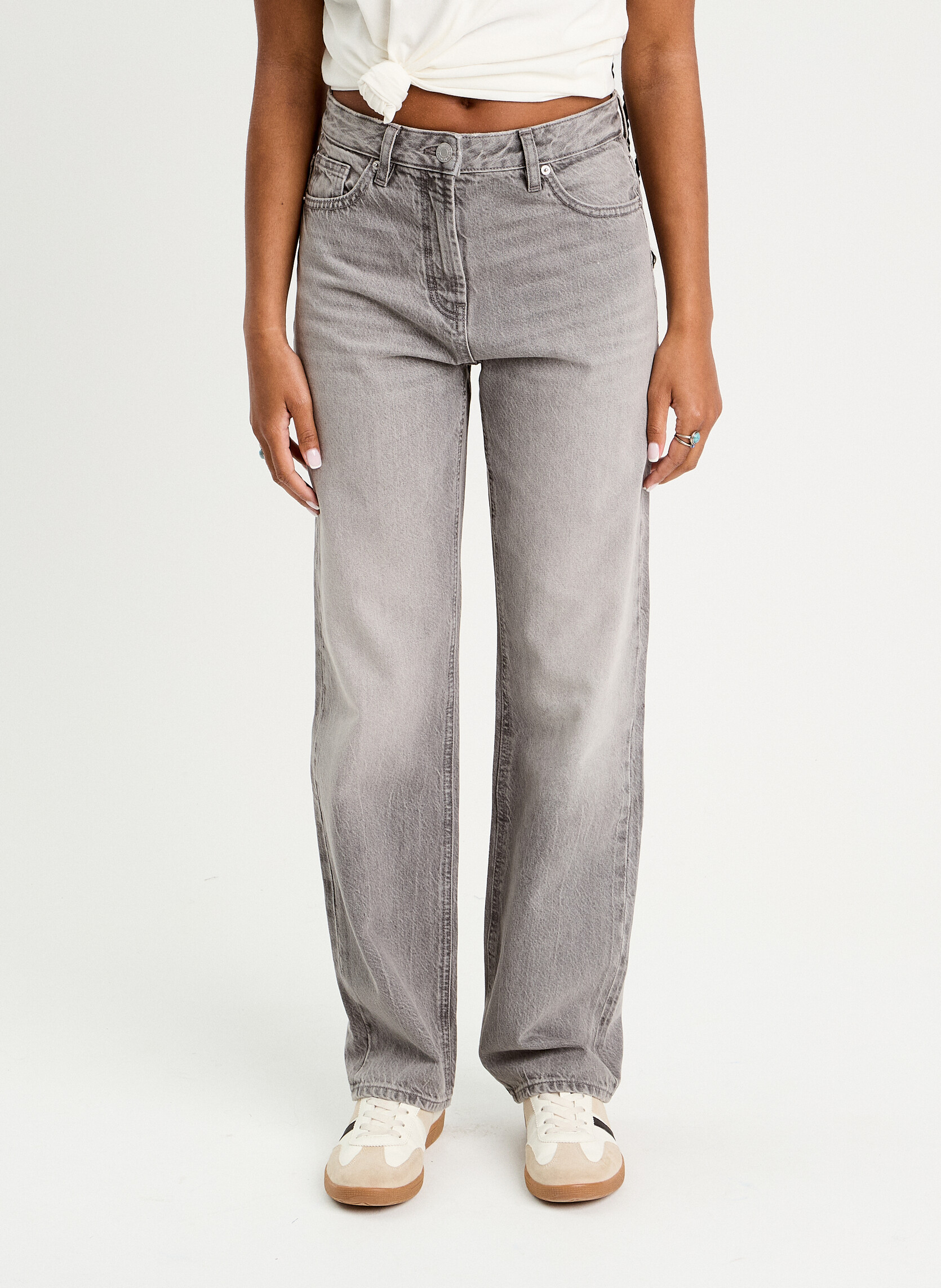 Jeans droit ISTANO-WINY2 femme gris Cache Cache Jeans droit ISTANO-WINY2 femme gris Gris