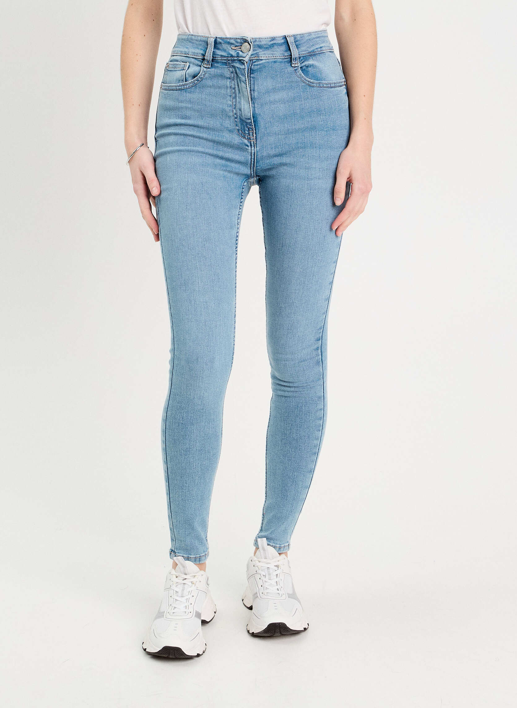Jeans droit MILAHO-WIN2 femme bleu Cache Cache Jeans droit MILAHO-WIN2 femme bleu Bleu pastel