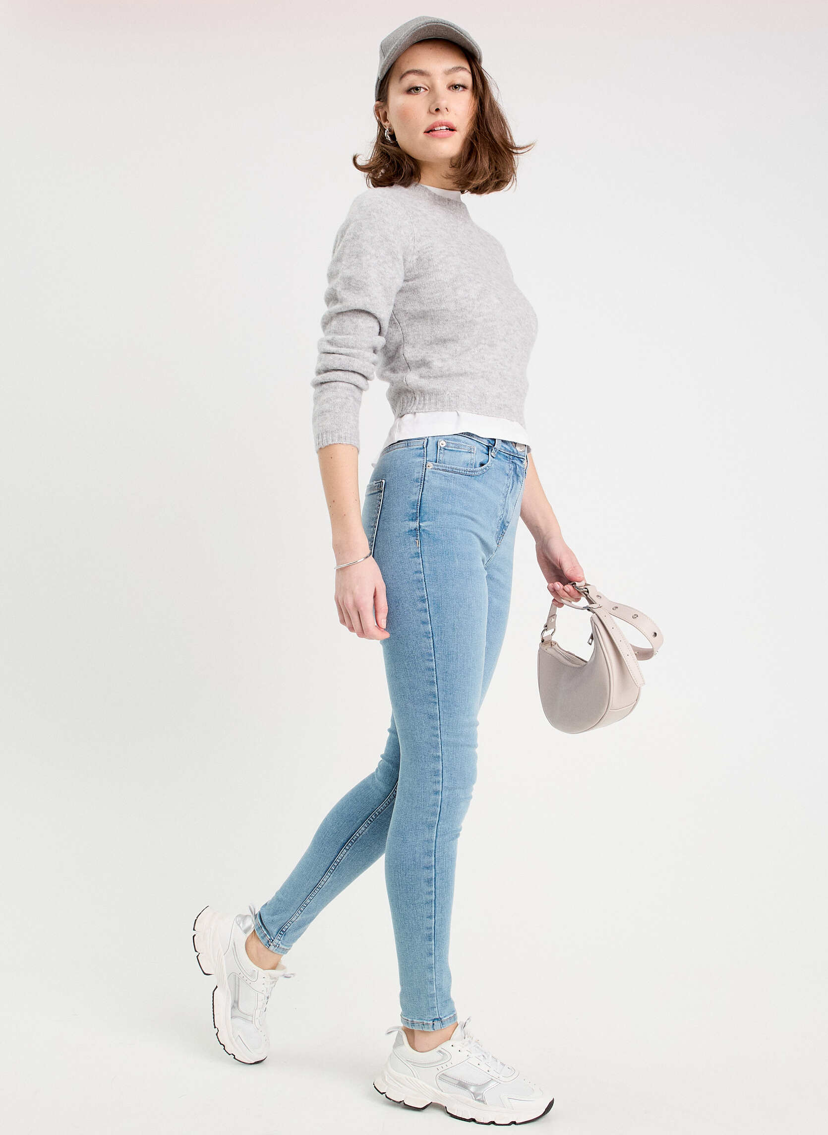 Jeans droit MILAHO-WIN2 femme bleu Cache Cache Jeans droit MILAHO-WIN2 femme bleu Bleu pastel