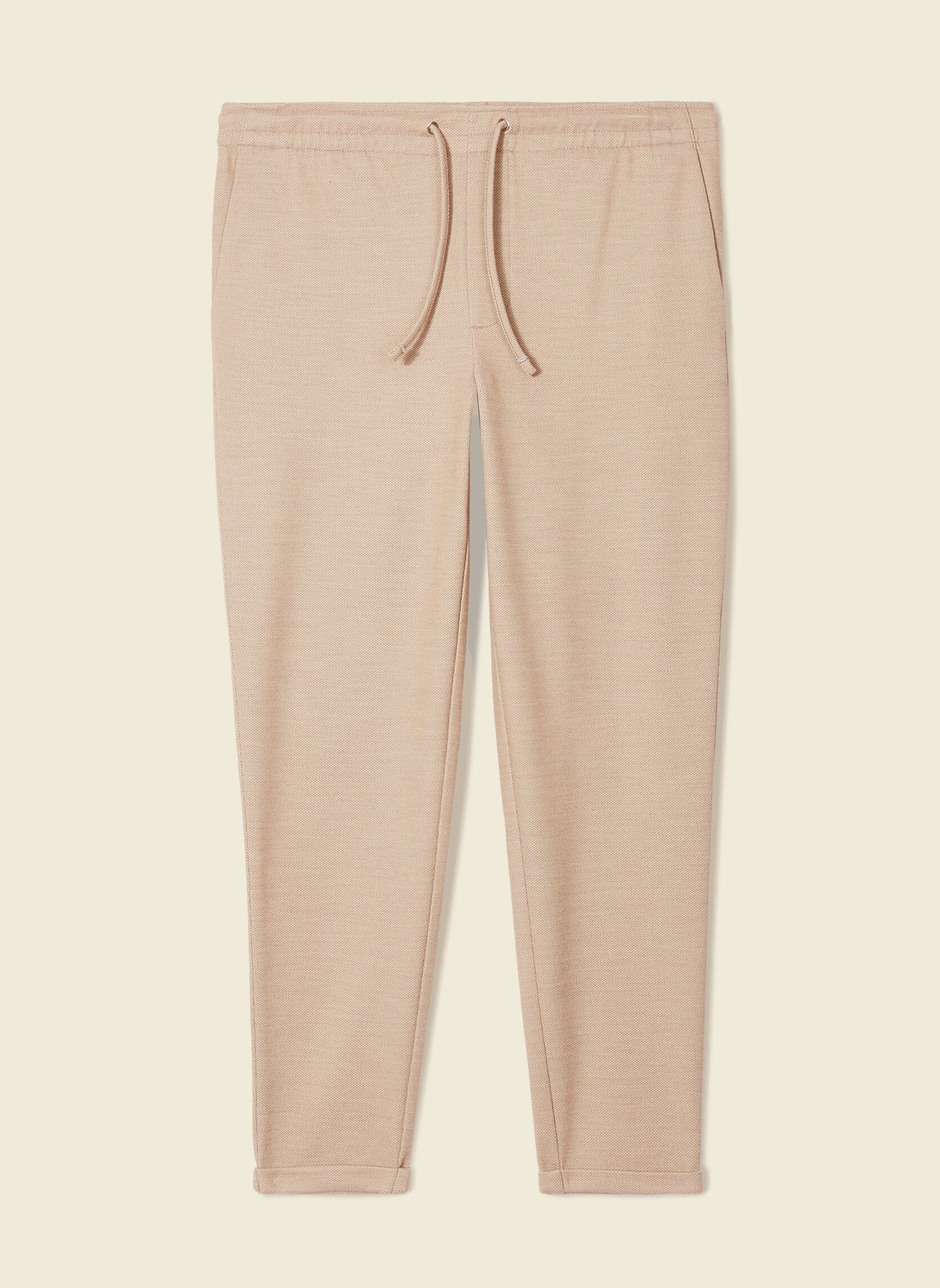Pantalons droits Pantalons chino - PIQUEJOGH homme beige Bonobo Pantalons droits Pantalons chino - PIQUEJOGH homme beige Beige