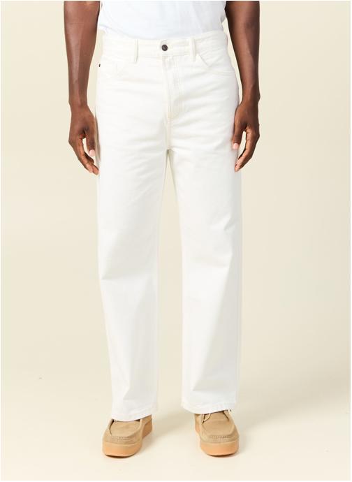 Bonobo Jeans droit Jeans straight - LOOSE-WINT homme blanc