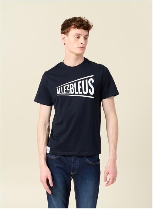 Bonobo Tee-shirts T-shirts manches courtes - TEEALLEZH homme bleu