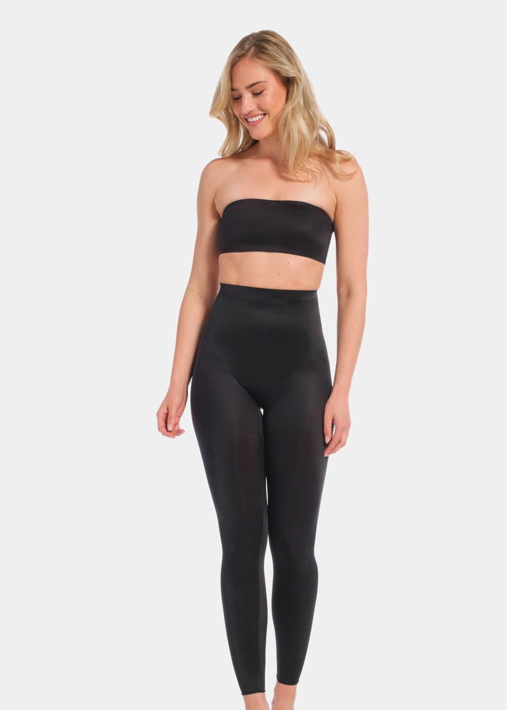 Leggings Gloss Legging femme noir MAGIC Bodyfashion Leggings Gloss Legging femme noir Black
