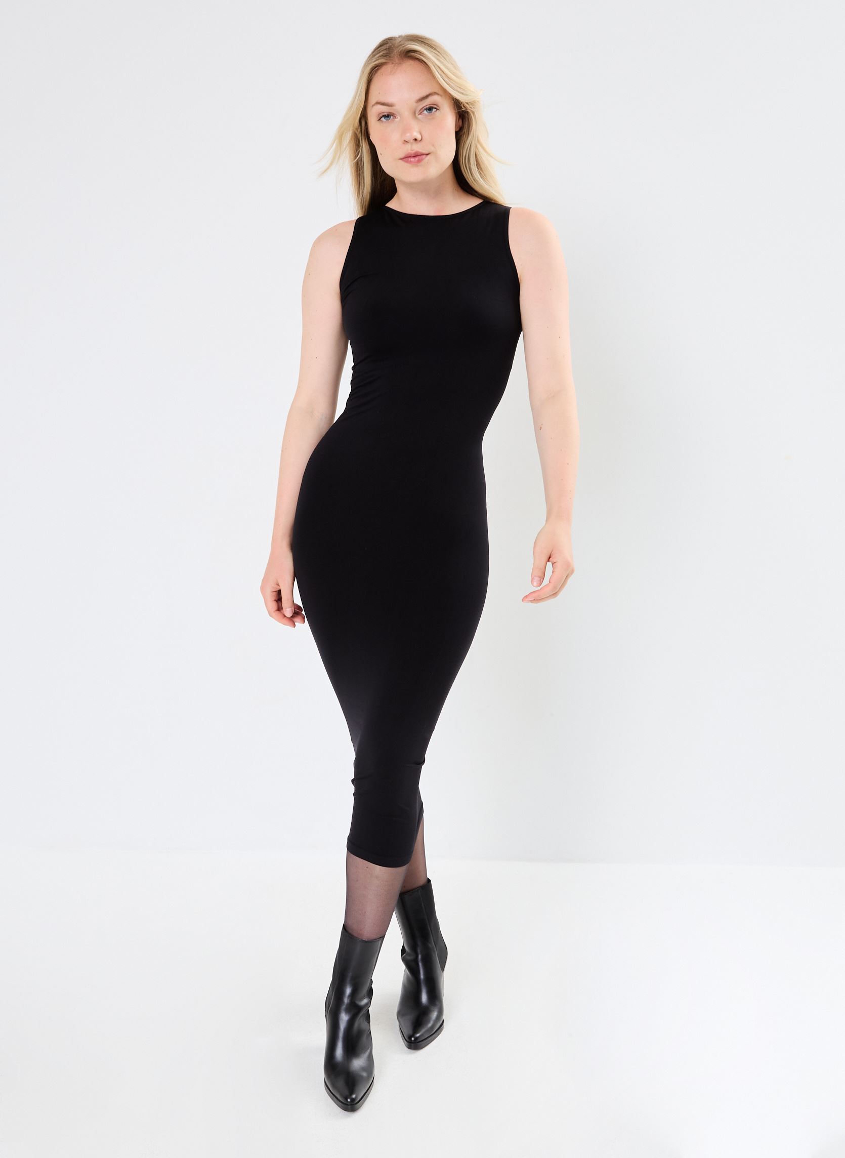 Robes longues Bodycon Dress femme noir MAGIC Bodyfashion Robes longues Bodycon Dress femme noir BLACK