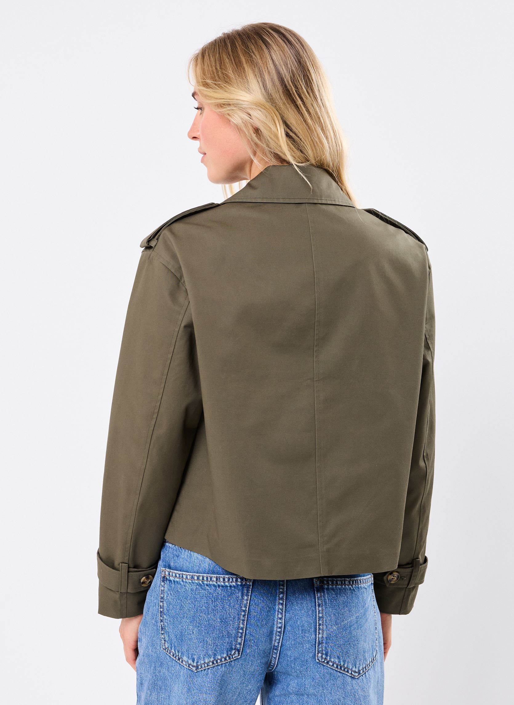 Trenchcoats TRENCH-COURT damen grün MADE BY Trenchcoats TRENCH-COURT damen grün IVY GREEN