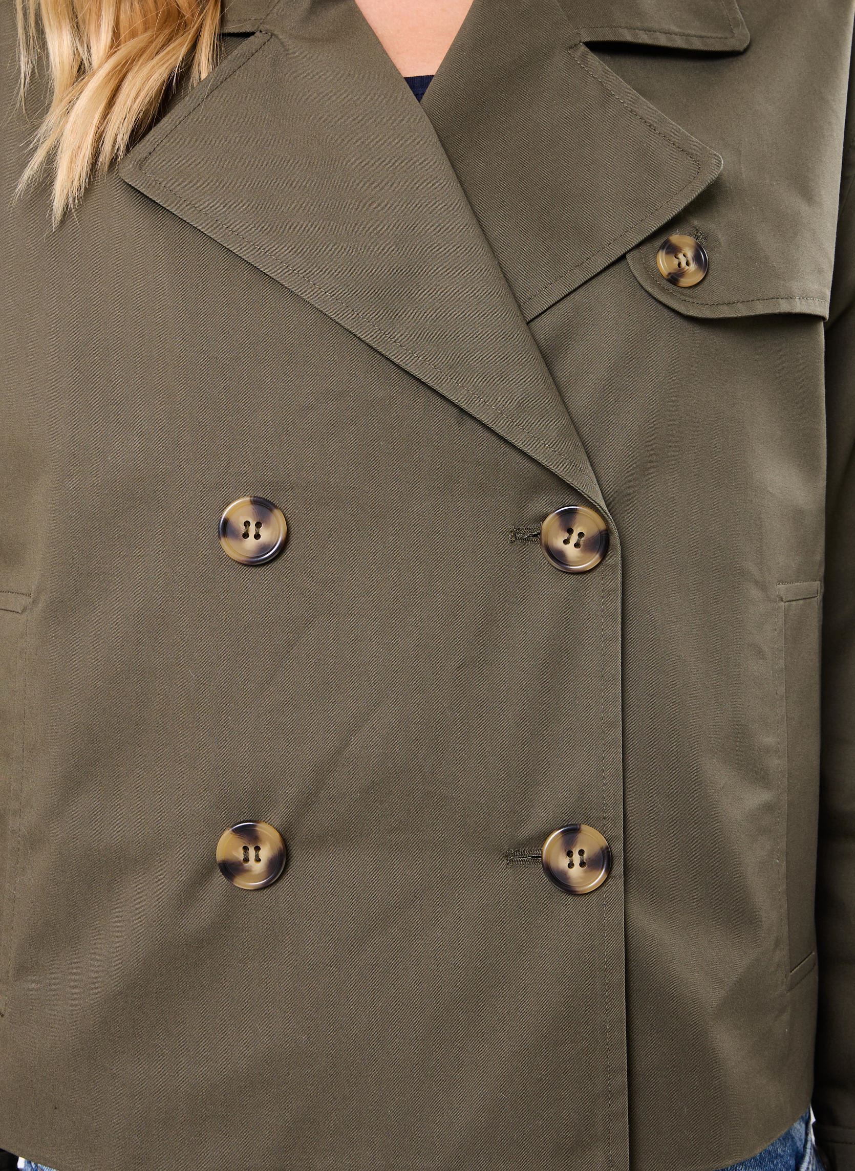 Trenchcoats TRENCH-COURT damen grün MADE BY Trenchcoats TRENCH-COURT damen grün IVY GREEN