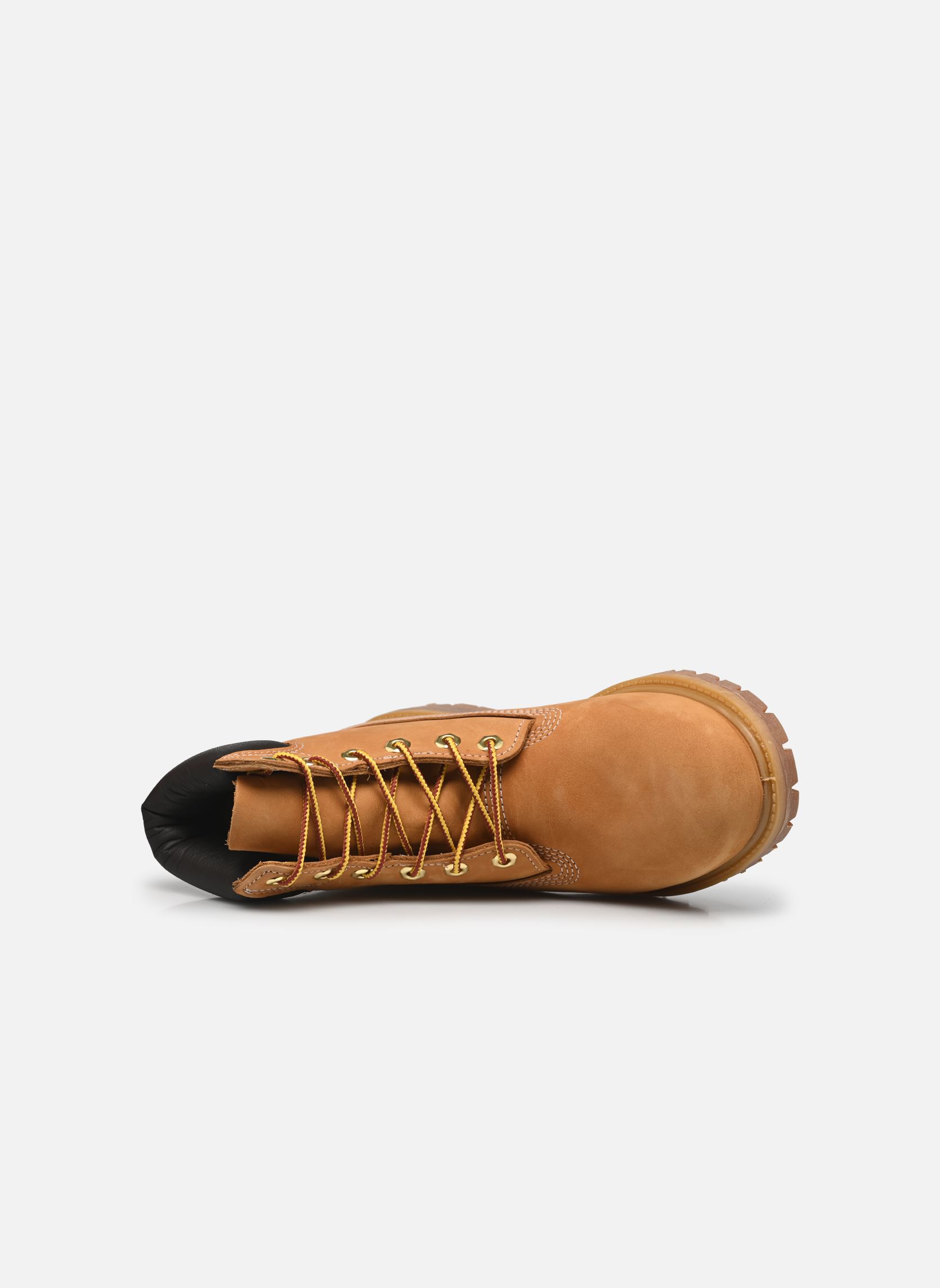 Bottines à lacets 6in Premium Boot W femme jaune Timberland Bottines à lacets 6in Premium Boot W femme jaune WHEAT NUBUCK