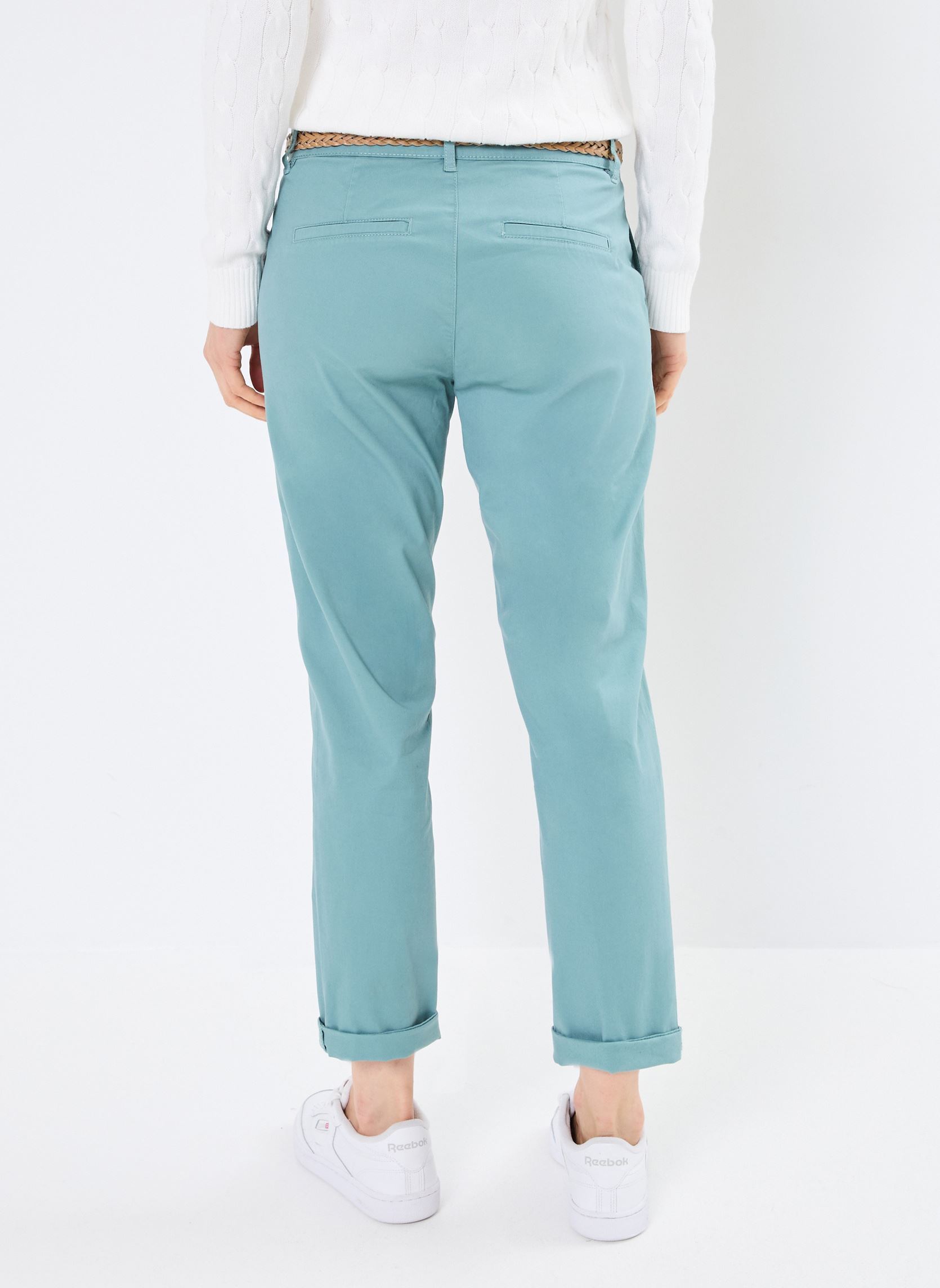 Chinohosen PANTALON-CHINO damen grün MADE BY Chinohosen PANTALON-CHINO damen grün TRELLIS