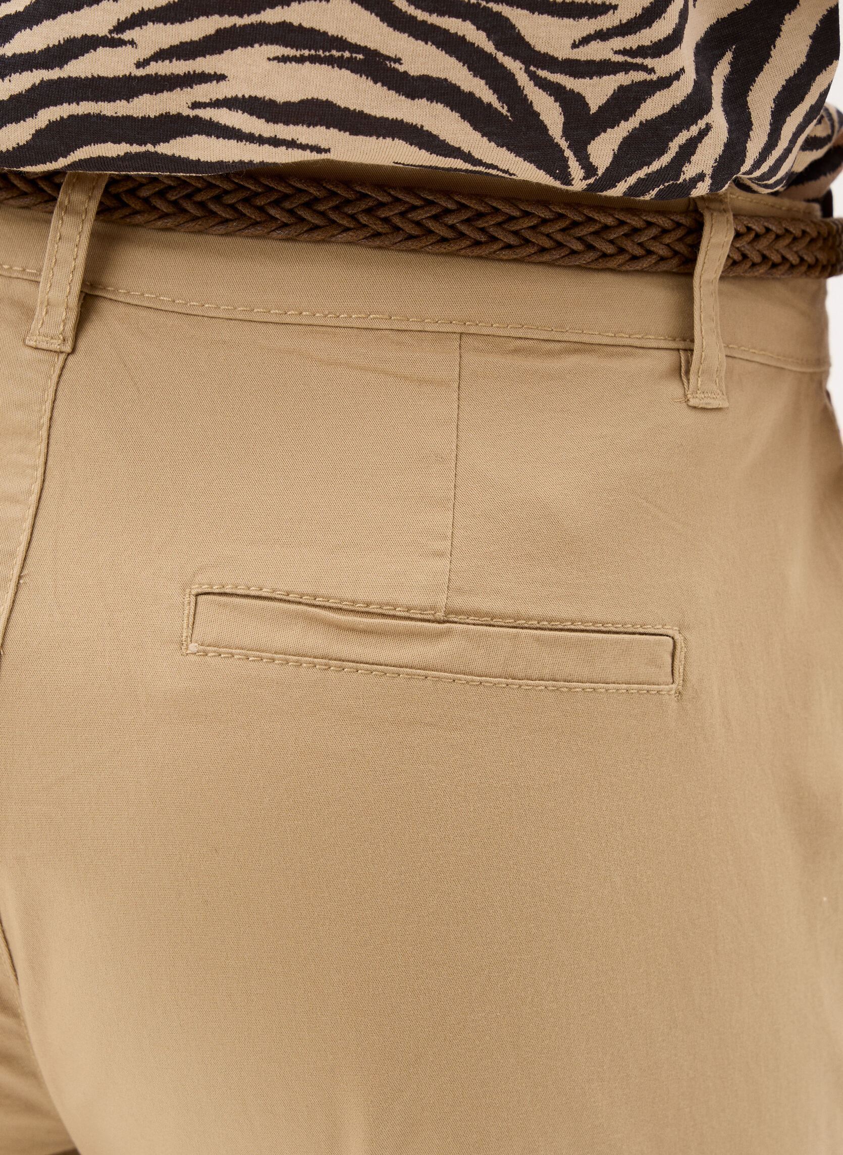 Pantalons chinos PANTALON-CHINO femme beige MADE BY Pantalons chinos PANTALON-CHINO femme beige INCENSE