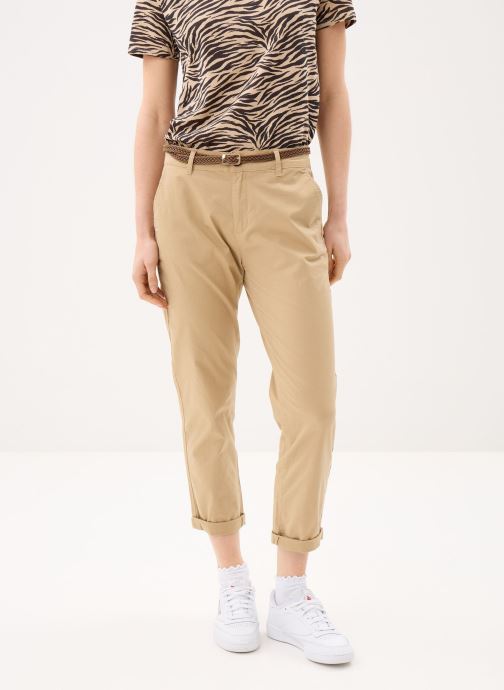MADE BY Pantalons chinos PANTALON-CHINO femme beige