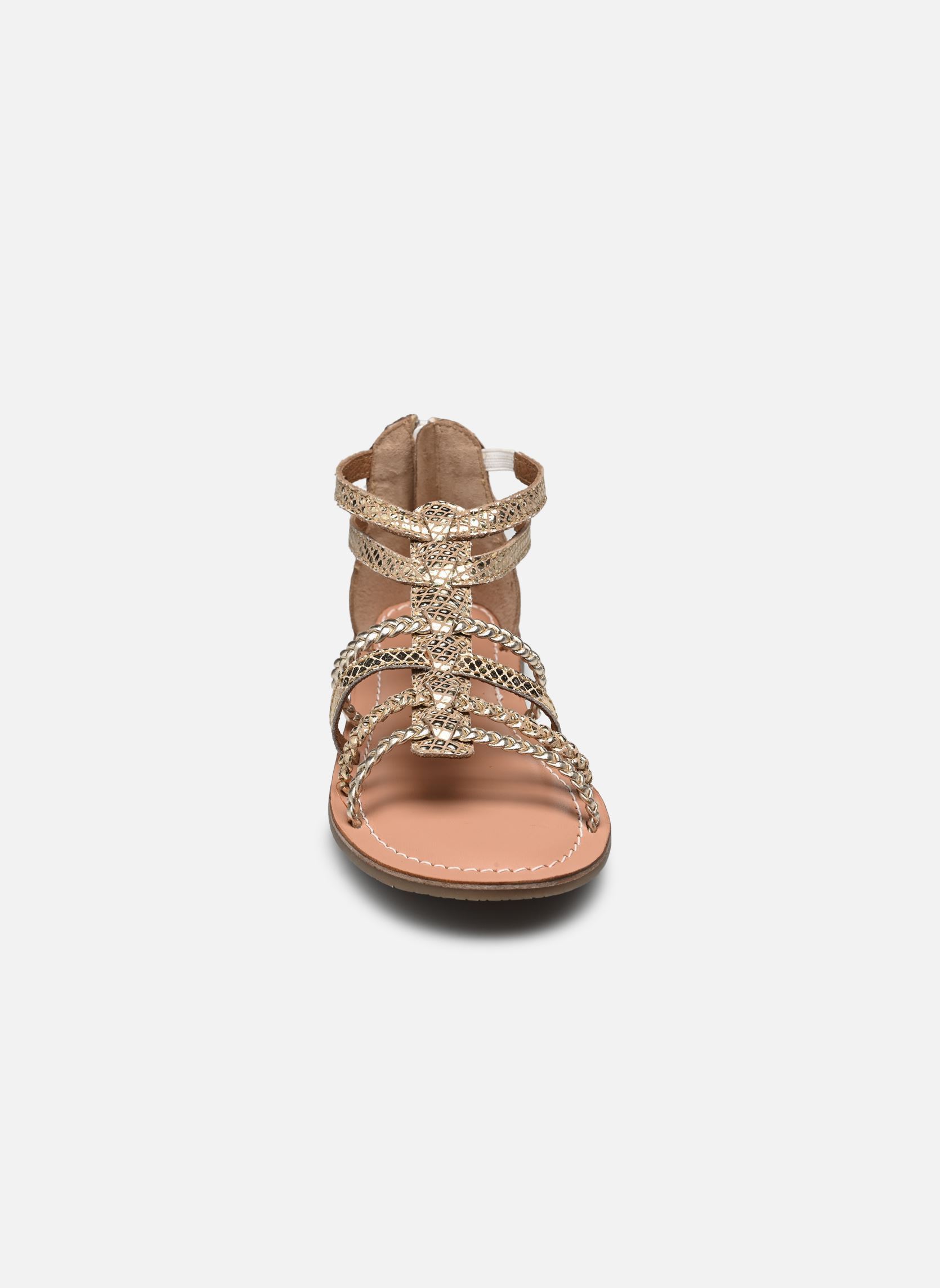 Sandales Sandales KILORE LEATHER fille or et bronze MADE BY Sandales Sandales KILORE LEATHER fille or et bronze DORÉ