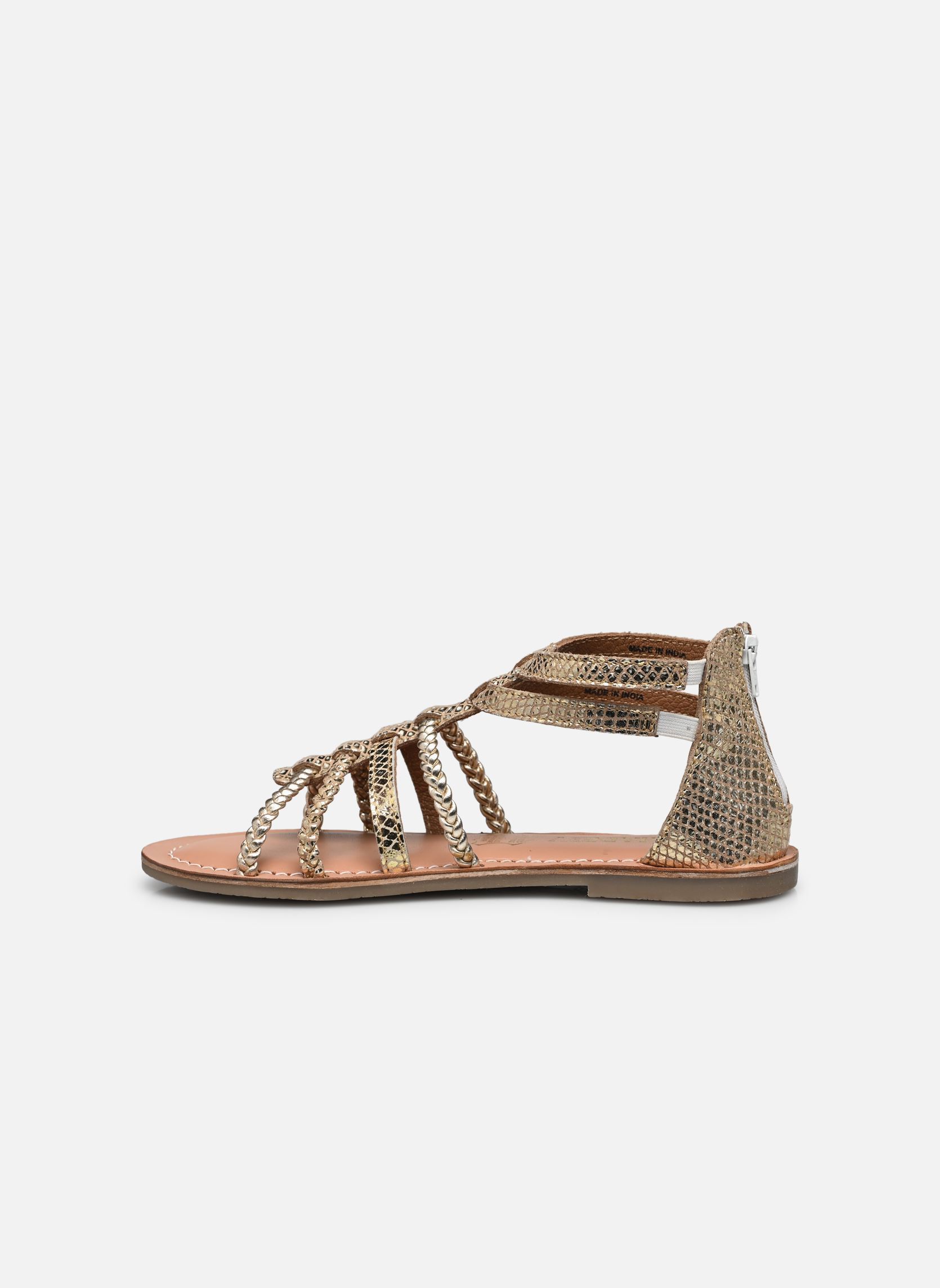 Sandales Sandales KILORE LEATHER fille or et bronze MADE BY Sandales Sandales KILORE LEATHER fille or et bronze DORÉ