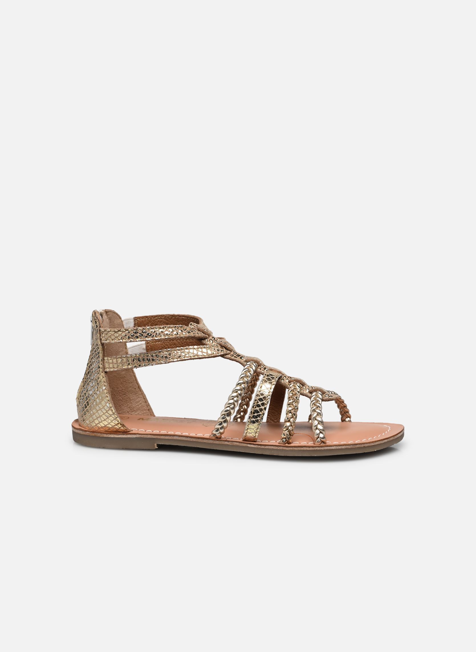 Sandales Sandales KILORE LEATHER fille or et bronze MADE BY Sandales Sandales KILORE LEATHER fille or et bronze DORÉ