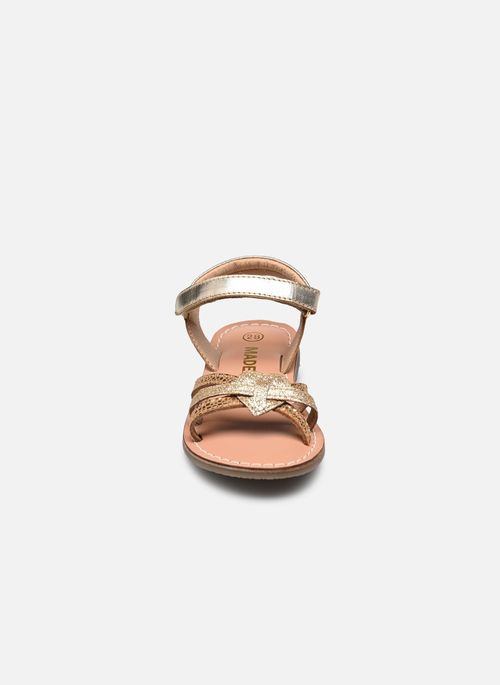Sandales Sandales KEART LEATHER fille or et bronze MADE BY Sandales Sandales KEART LEATHER fille or et bronze DORÉ