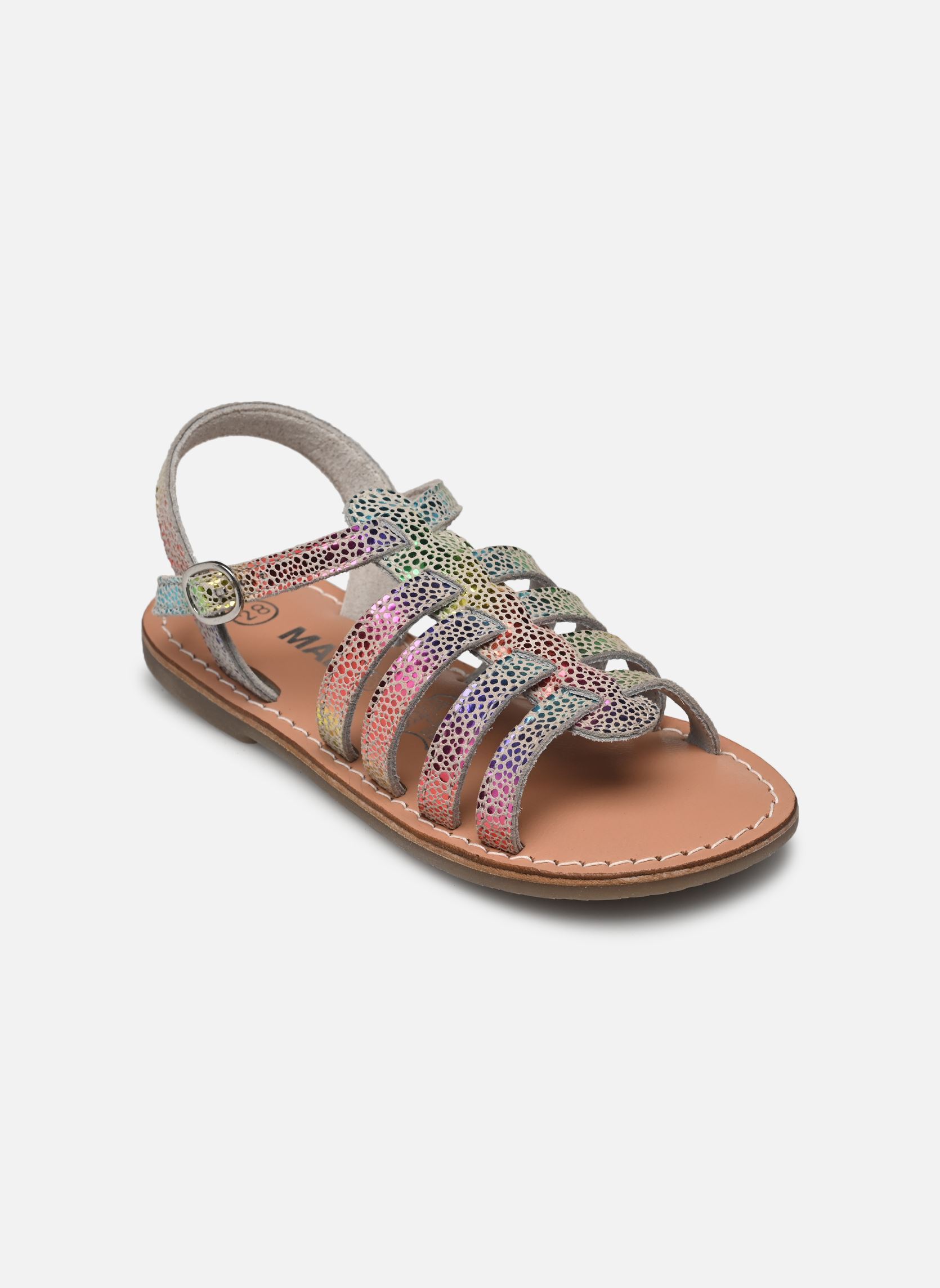 Sandales Sandales KETTY LEATHER fille multicolore MADE BY Sandales Sandales KETTY LEATHER fille multicolore Multico