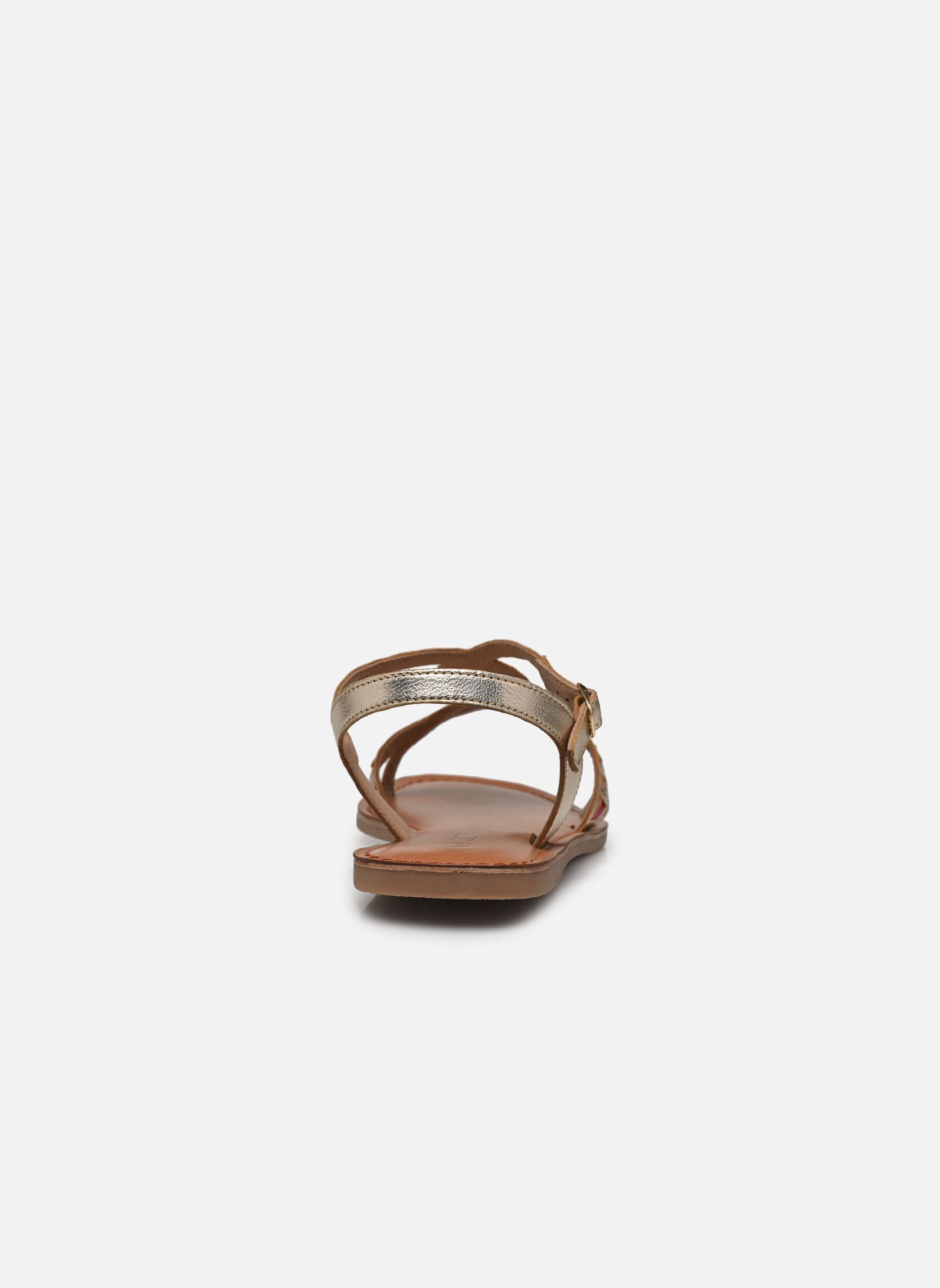 Sandales plates Sandales KERLA leather femme or et bronze MADE BY Sandales plates Sandales KERLA leather femme or et bronze DORÉ