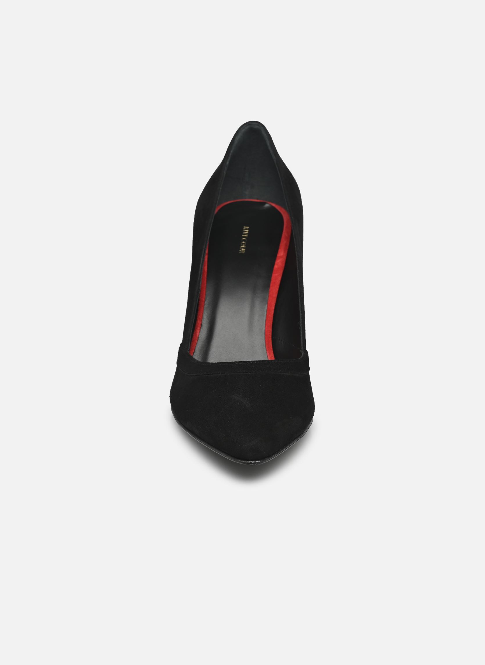 Pumps Escarpins n°117 - Chevre velours - Noir dames zwart Rivecour Pumps Escarpins n°117 - Chevre velours - Noir dames zwart NOIR