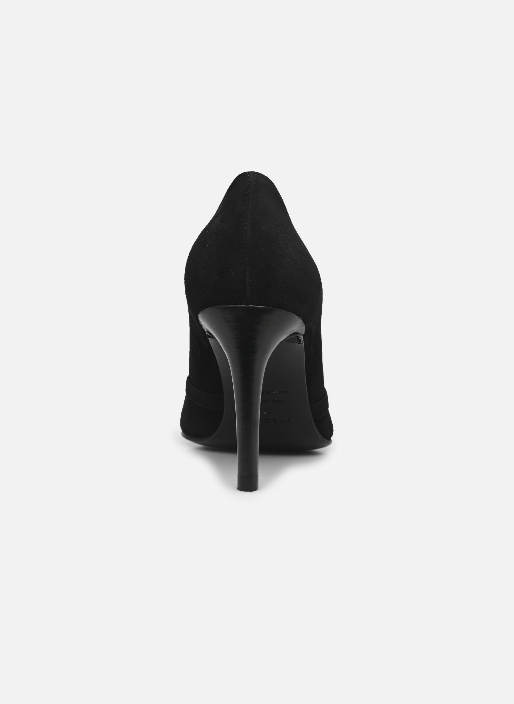 Pumps Escarpins n°117 - Chevre velours - Noir dames zwart Rivecour Pumps Escarpins n°117 - Chevre velours - Noir dames zwart NOIR