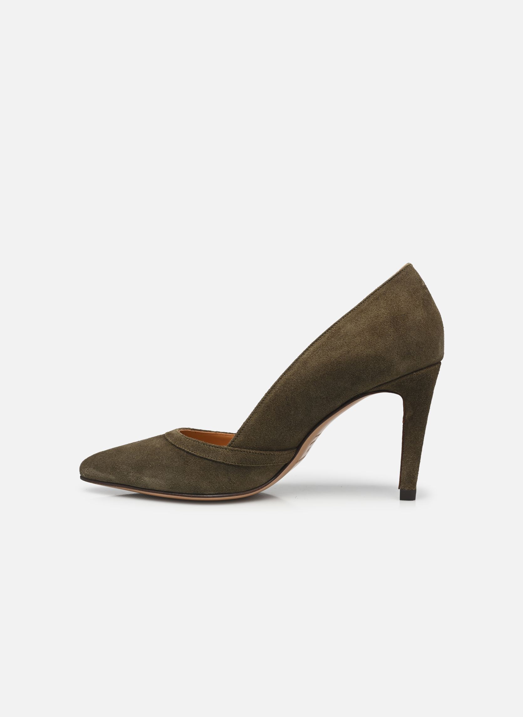 Pumps Escarpins n°117 - Suede - Kaki damen grün Rivecour Pumps Escarpins n°117 - Suede - Kaki damen grün KAKI