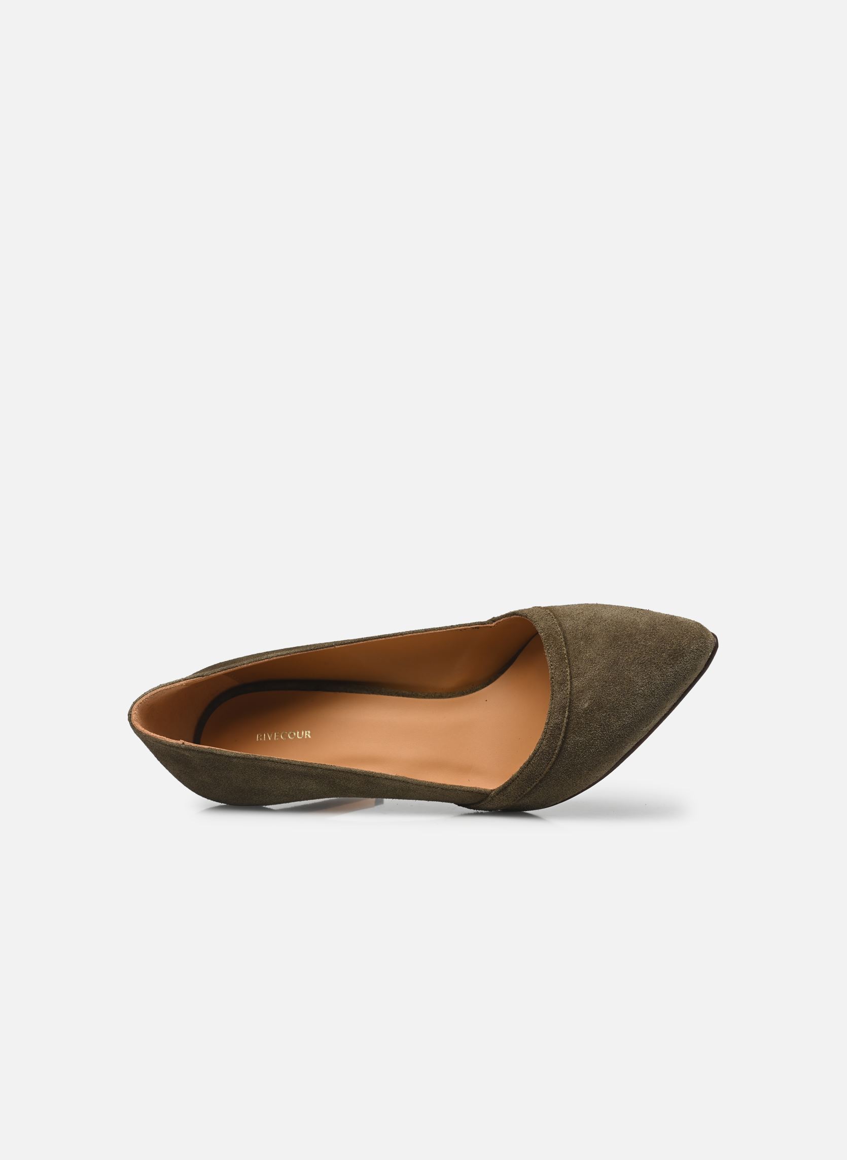 Pumps Escarpins n°117 - Suede - Kaki damen grün Rivecour Pumps Escarpins n°117 - Suede - Kaki damen grün KAKI
