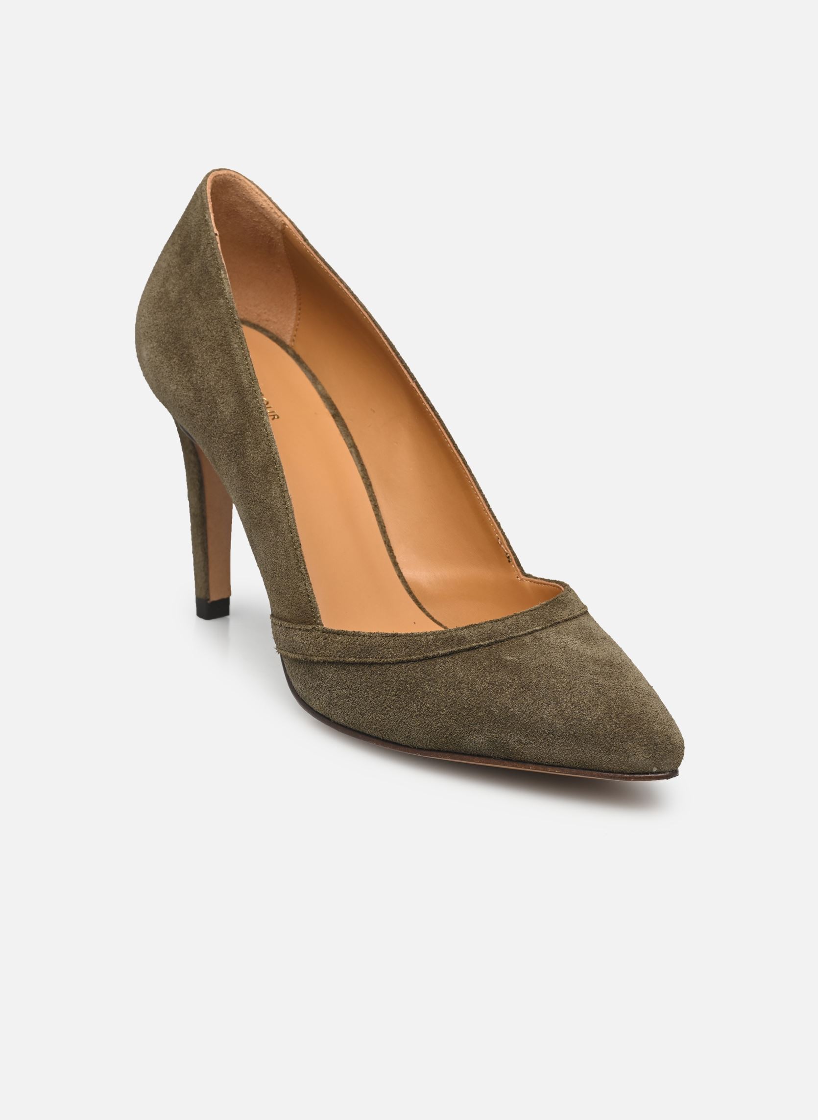 Pumps Escarpins n°117 - Suede - Kaki damen grün Rivecour Pumps Escarpins n°117 - Suede - Kaki damen grün KAKI