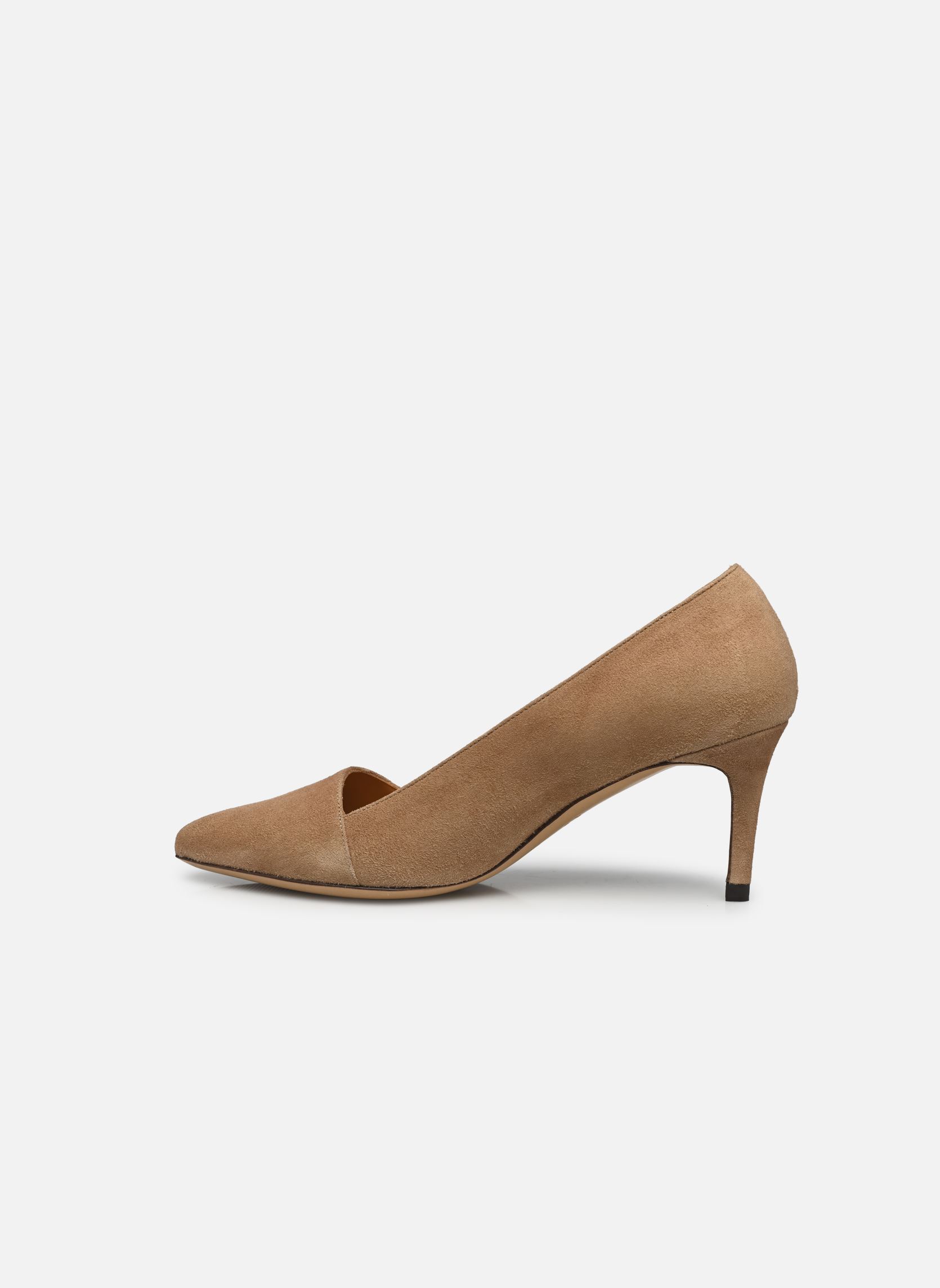 Zapatos de tacón Escarpins n°120 - Suede - Beige mujer beige Rivecour Zapatos de tacón Escarpins n°120 - Suede - Beige mujer beige BEIGE