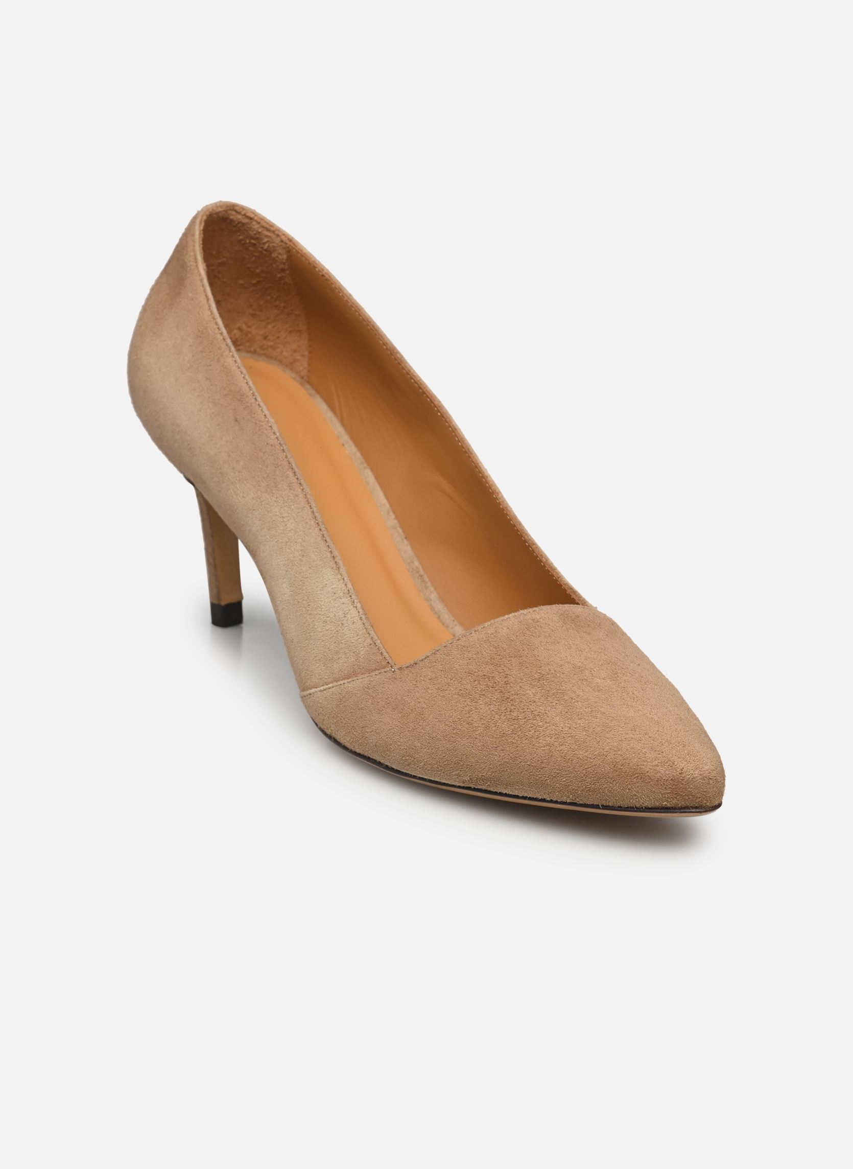 Zapatos de tacón Escarpins n°120 - Suede - Beige mujer beige Rivecour Zapatos de tacón Escarpins n°120 - Suede - Beige mujer beige BEIGE