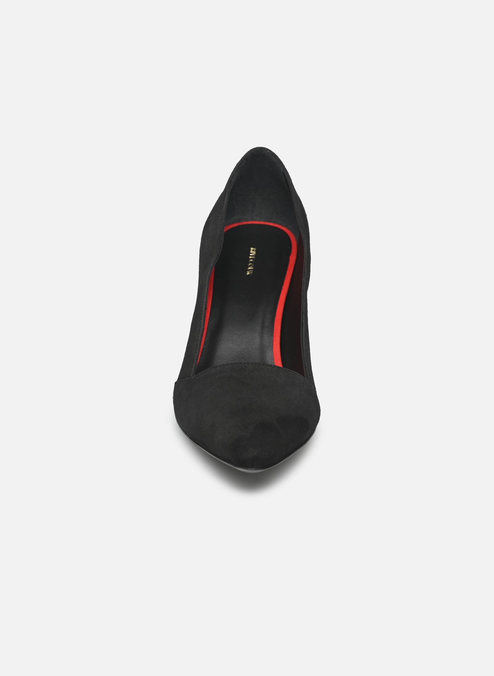 Pumps Escarpins n°120 - Suede - Noir damen schwarz Rivecour Pumps Escarpins n°120 - Suede - Noir damen schwarz NOIR