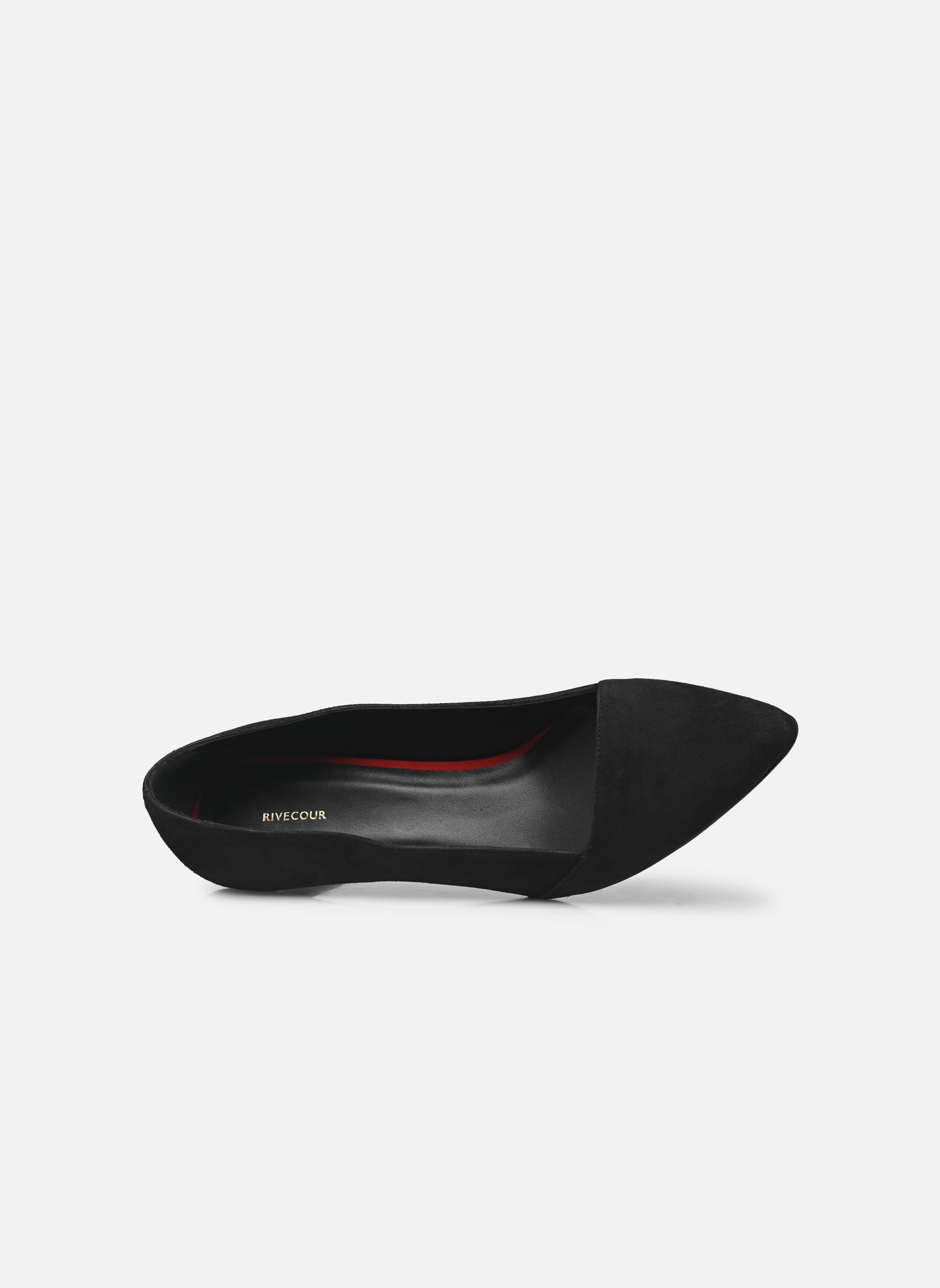 Pumps Escarpins n°120 - Suede - Noir damen schwarz Rivecour Pumps Escarpins n°120 - Suede - Noir damen schwarz NOIR