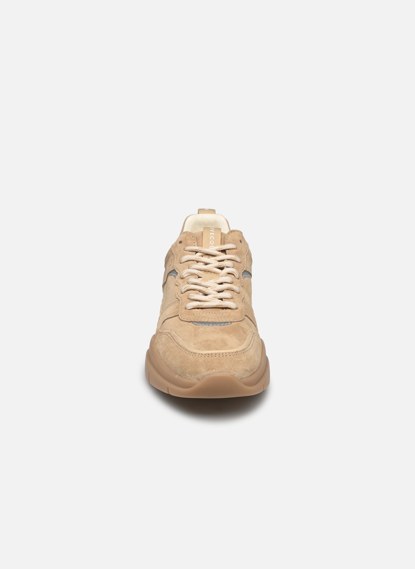 Niedrige Sneaker Baskets n°15 - Suede - Beige damen beige Rivecour Niedrige Sneaker Baskets n°15 - Suede - Beige damen beige BEIGE