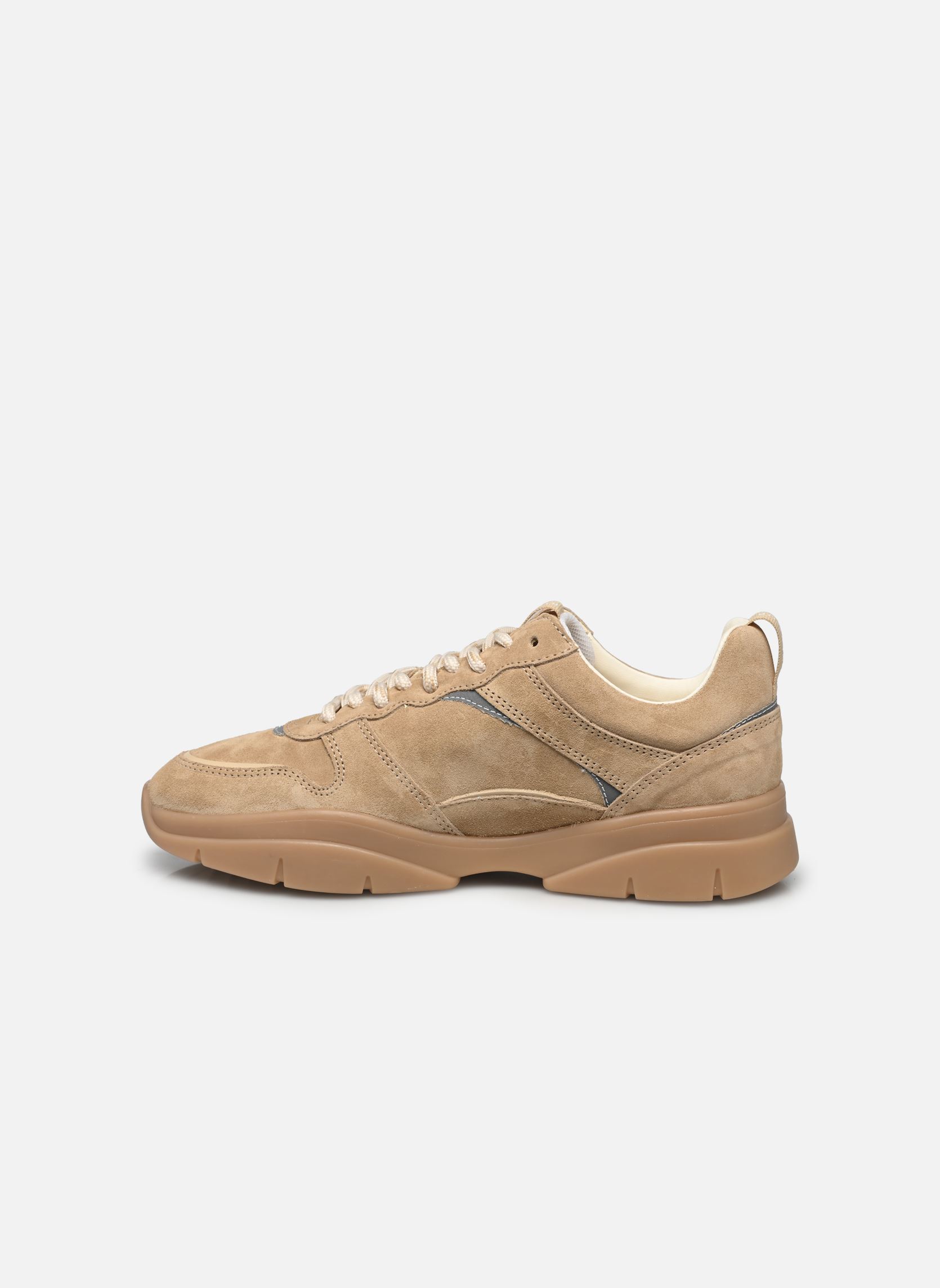 Niedrige Sneaker Baskets n°15 - Suede - Beige damen beige Rivecour Niedrige Sneaker Baskets n°15 - Suede - Beige damen beige BEIGE