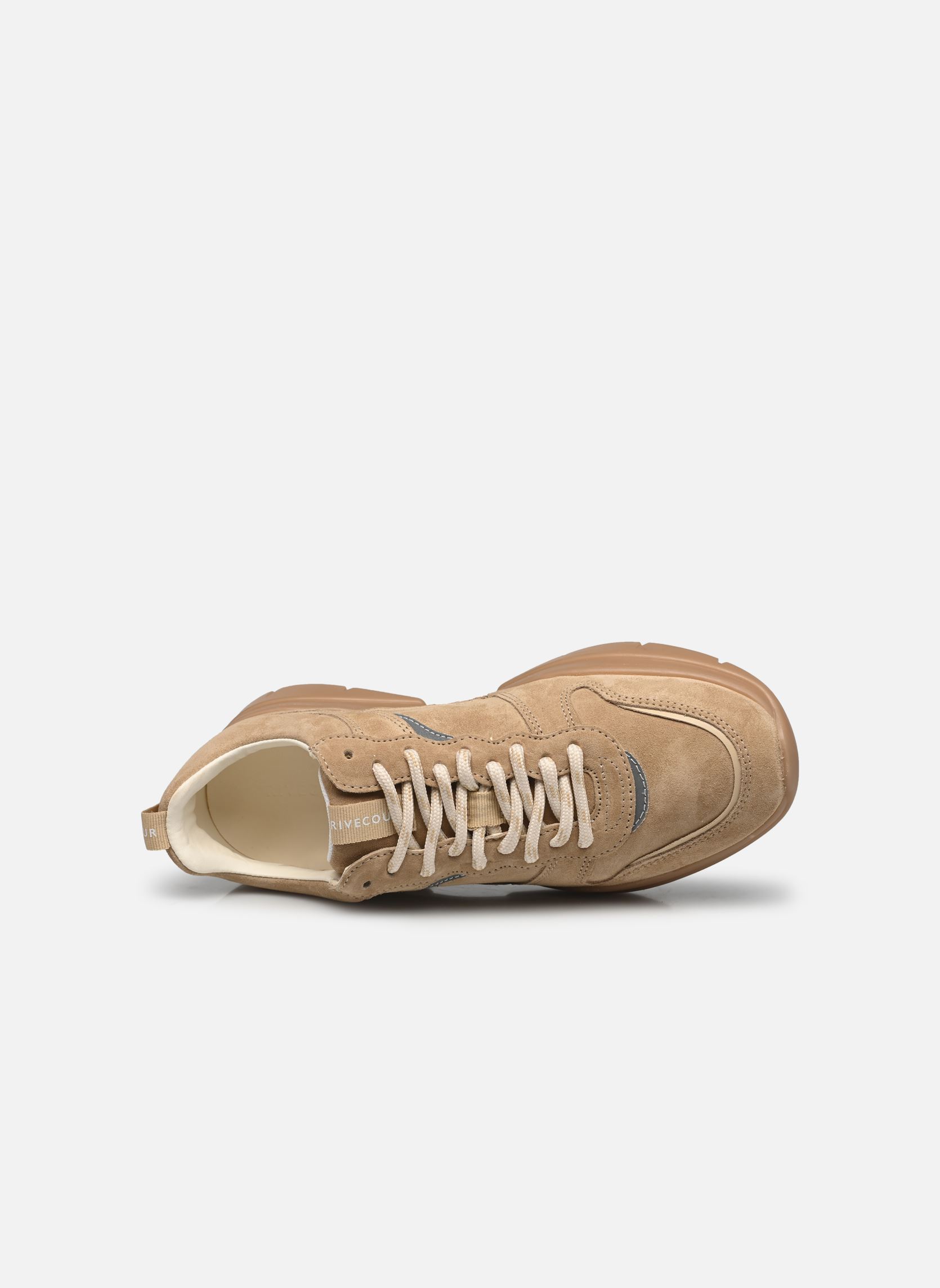 Niedrige Sneaker Baskets n°15 - Suede - Beige damen beige Rivecour Niedrige Sneaker Baskets n°15 - Suede - Beige damen beige BEIGE
