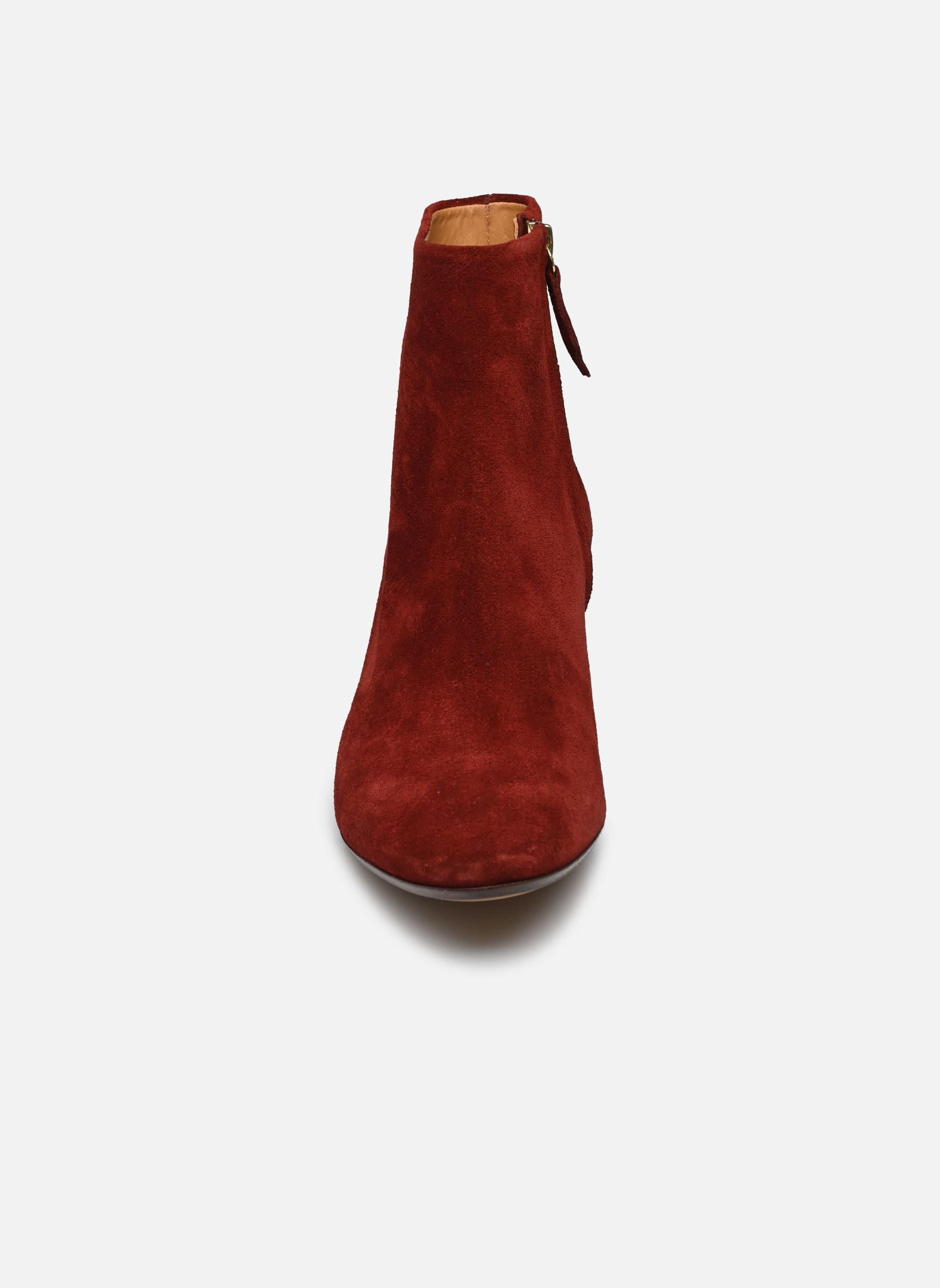 Stivaletti e stivali Bottines n°290 - Suede - Chataîgne donna rosso Rivecour Stivaletti e stivali Bottines n°290 - Suede - Chataîgne donna rosso CHATAIGNE