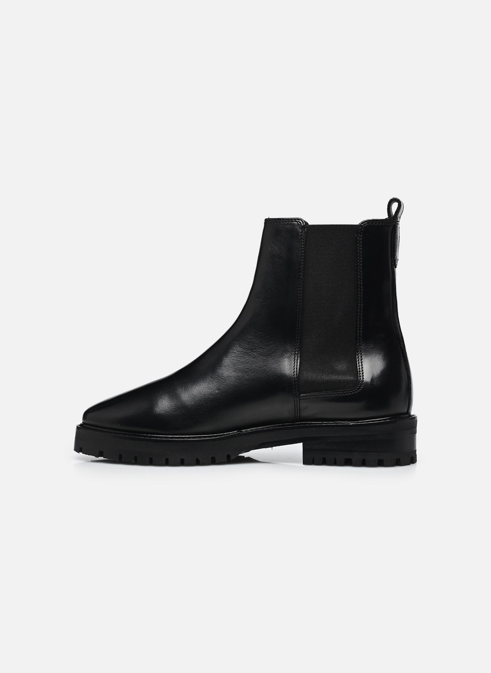 Bottines et boots Bottines n°501 - Cuir - Noir femme noir Rivecour Bottines et boots Bottines n°501 - Cuir - Noir femme noir NOIR N