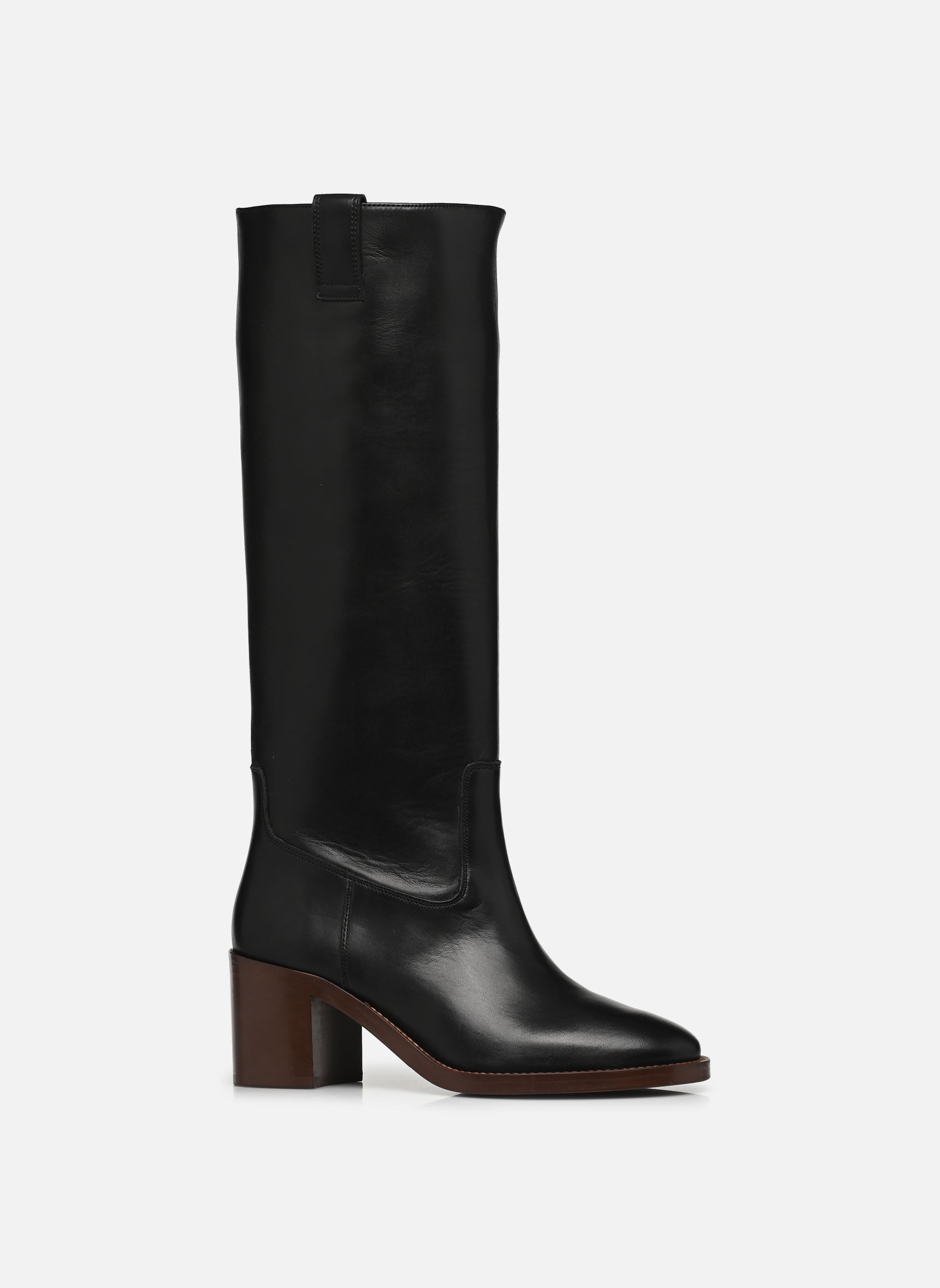 Stiefel Bottes n°510 - Cuir - Noir damen schwarz Rivecour Stiefel Bottes n°510 - Cuir - Noir damen schwarz NOIR